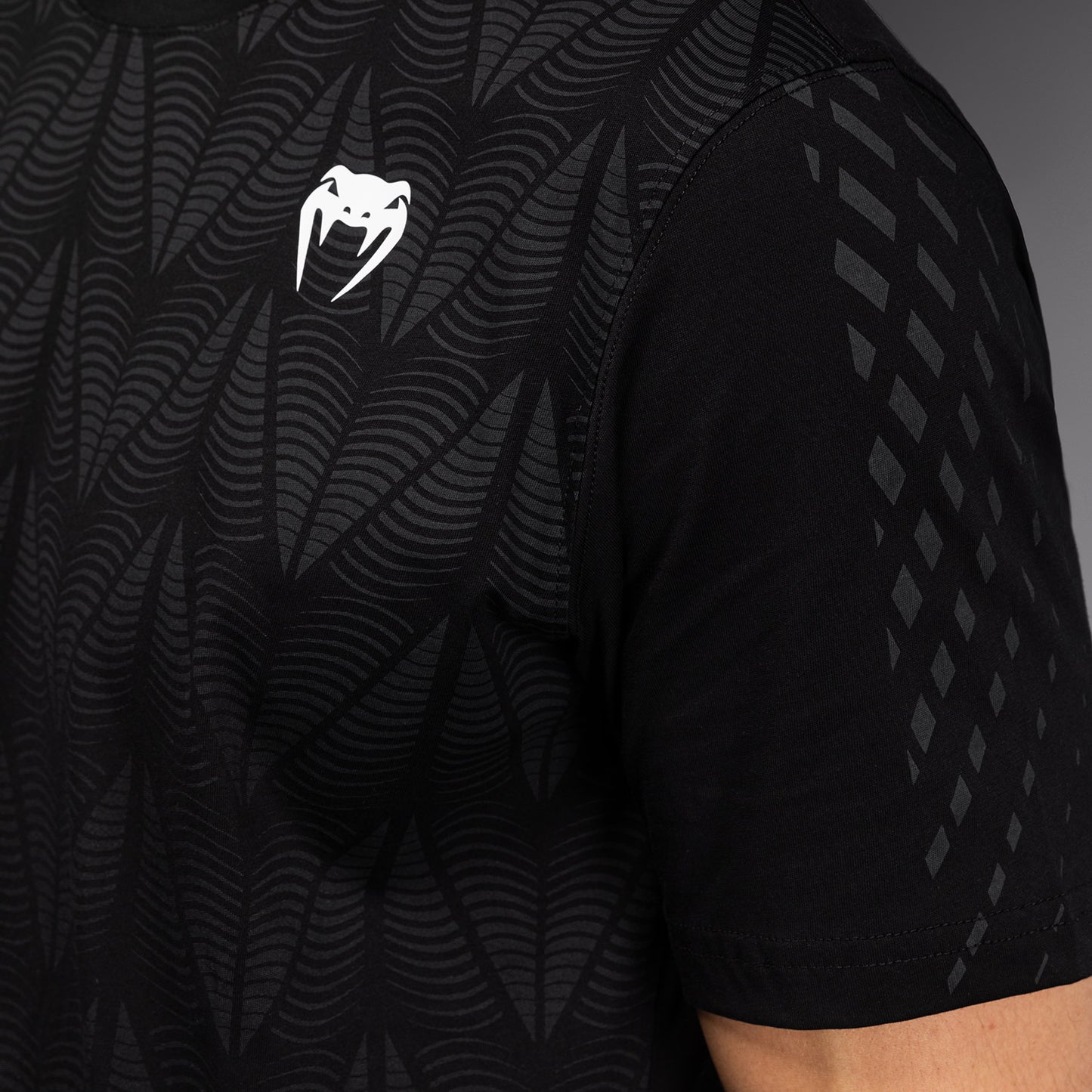 UFC Zenith by Venum Replica T-shirt Heren - Zwart