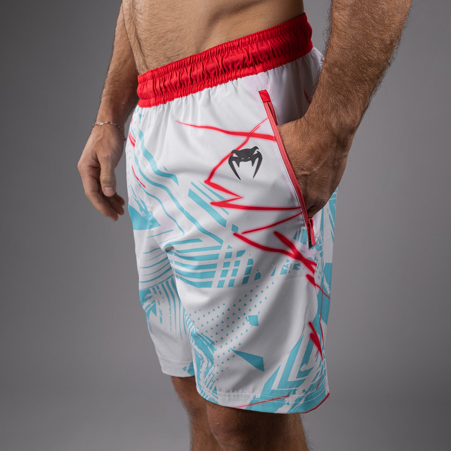 UFC Fusion By Venum Miami Edition Fight Week Heren Performance Short - Wit