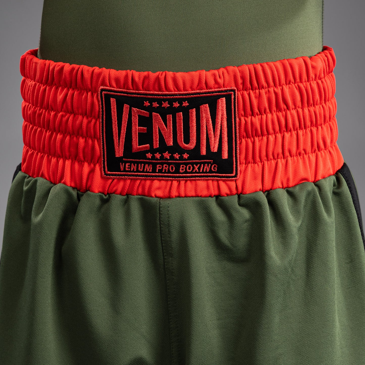 Venum Classic Bokshorts voor Kinderen - Army Green/Orange