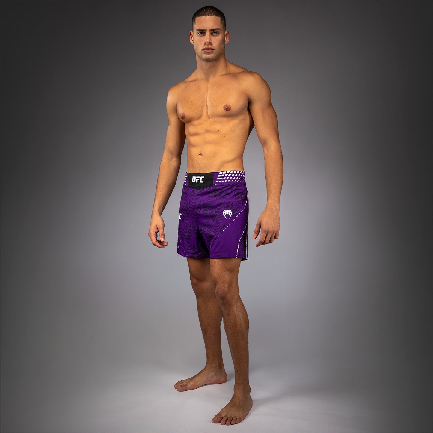 UFC Zenith by Venum Authentic Fight Night Short Fit Fight Short Heren Personalized - Paars