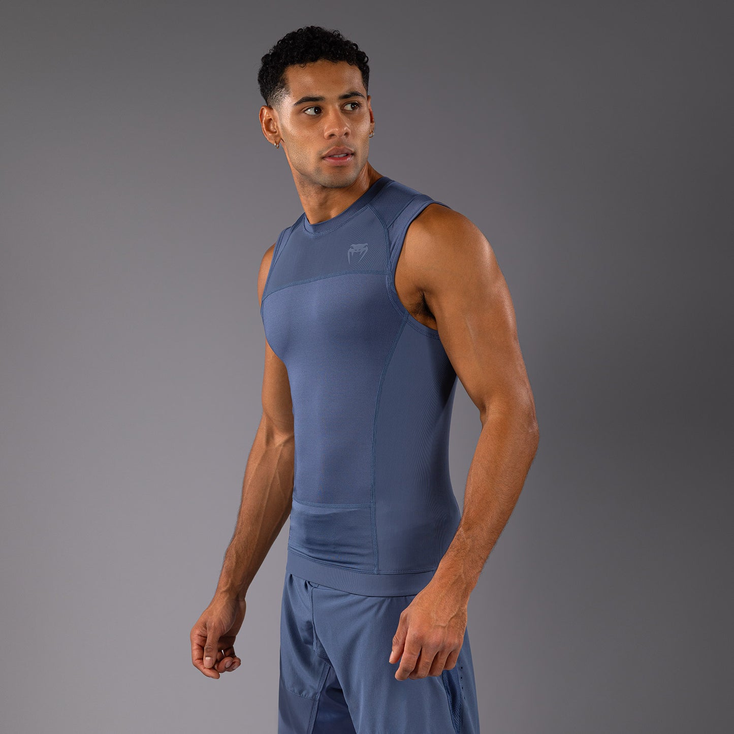 Venum G-Fit Air Mouwloze Rashguard Heren - Mistblauw