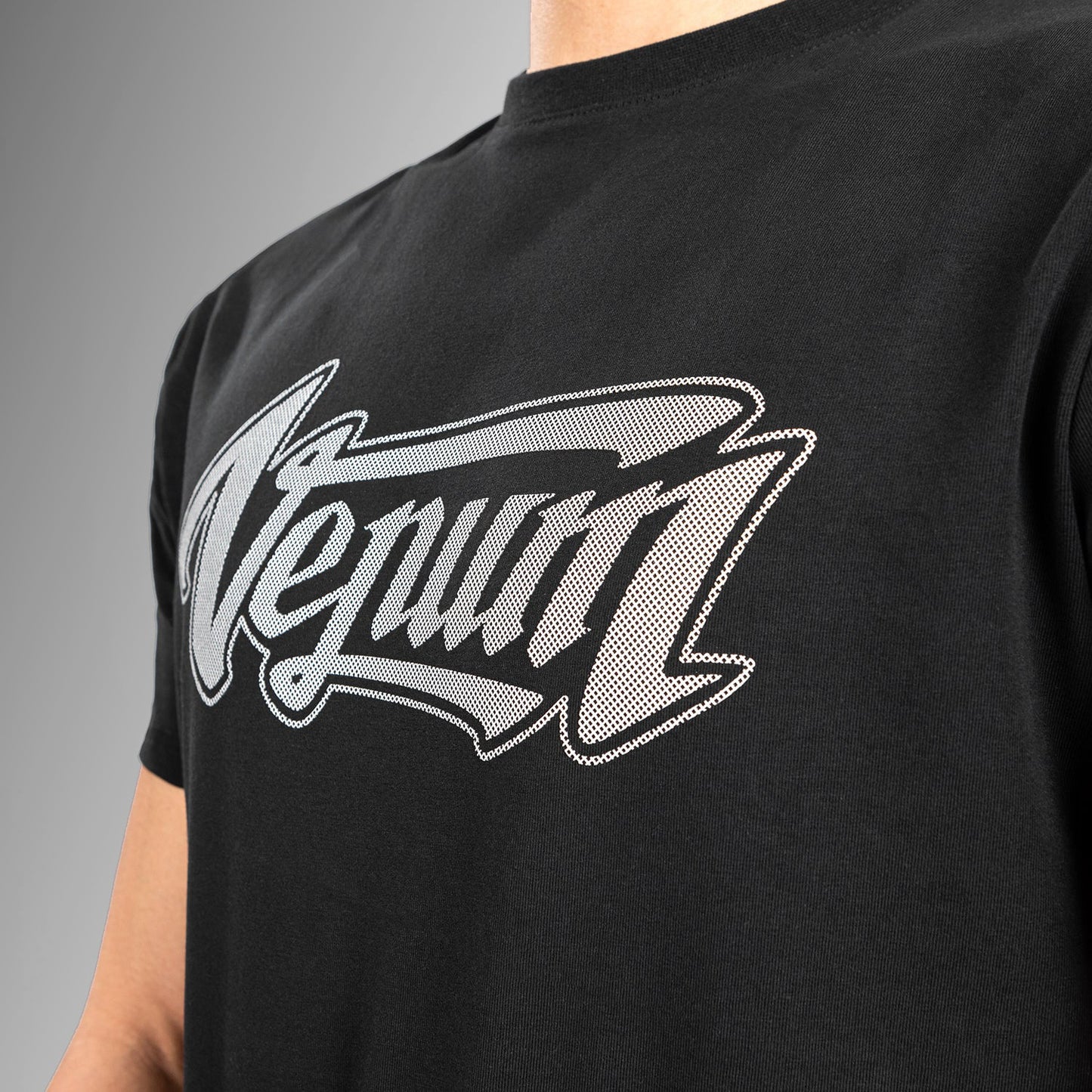 Venum Absolute 2.0 T-shirt Aangepaste pasvorm - Zwart/Zilver