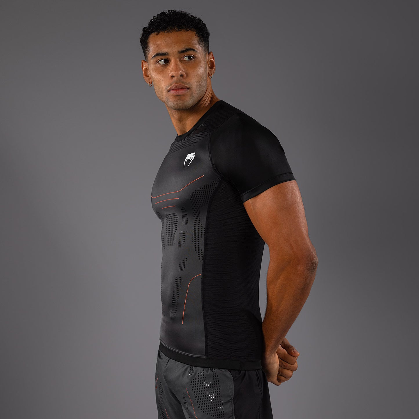 Venum Technical 3.0 Korte Mouwen Rashguard - Grafiet