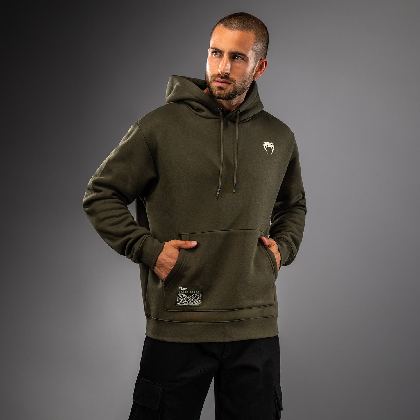 Venum Serpenti Hoodie – Khaki/Bronze/Ivoor