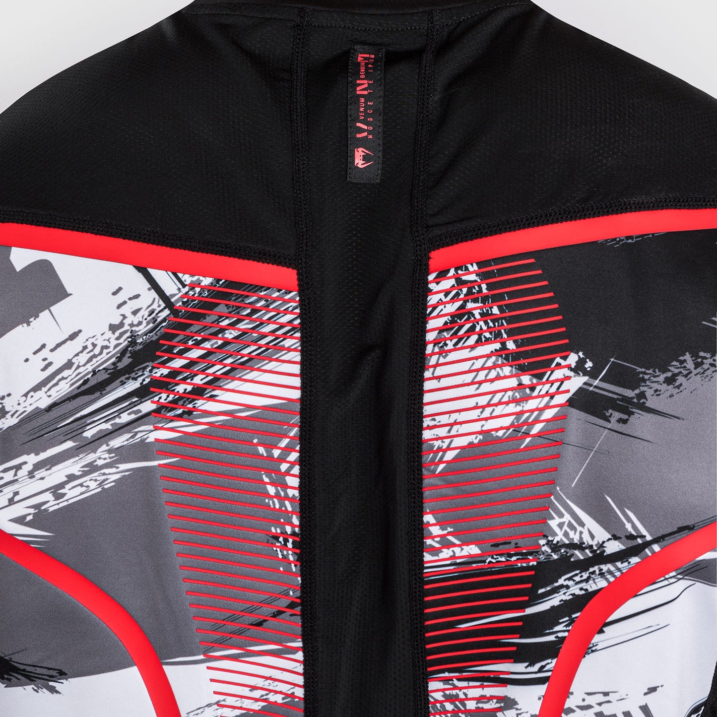 Venum Electron 3.0 Dry-Tech t-shirt - Grijs/Rood