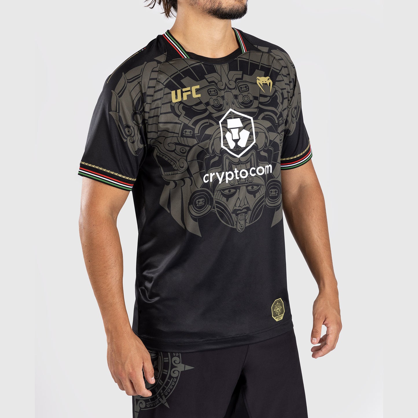 Noche UFC by Venum Authentic Fight Night Walkout-jersey voor heren, zwart