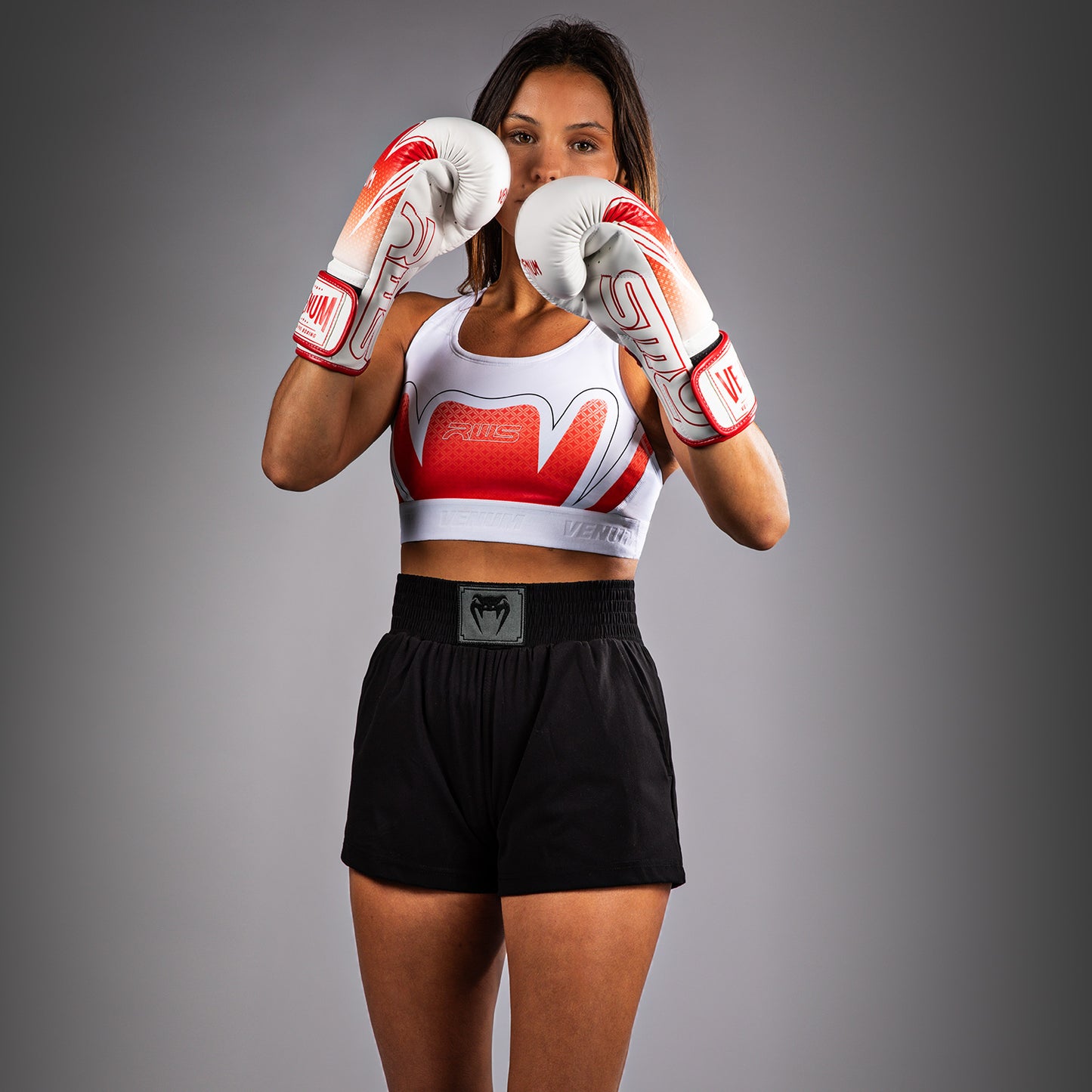 Venum x RWS 2.0 Dames Sportbeha – Wit/Rood