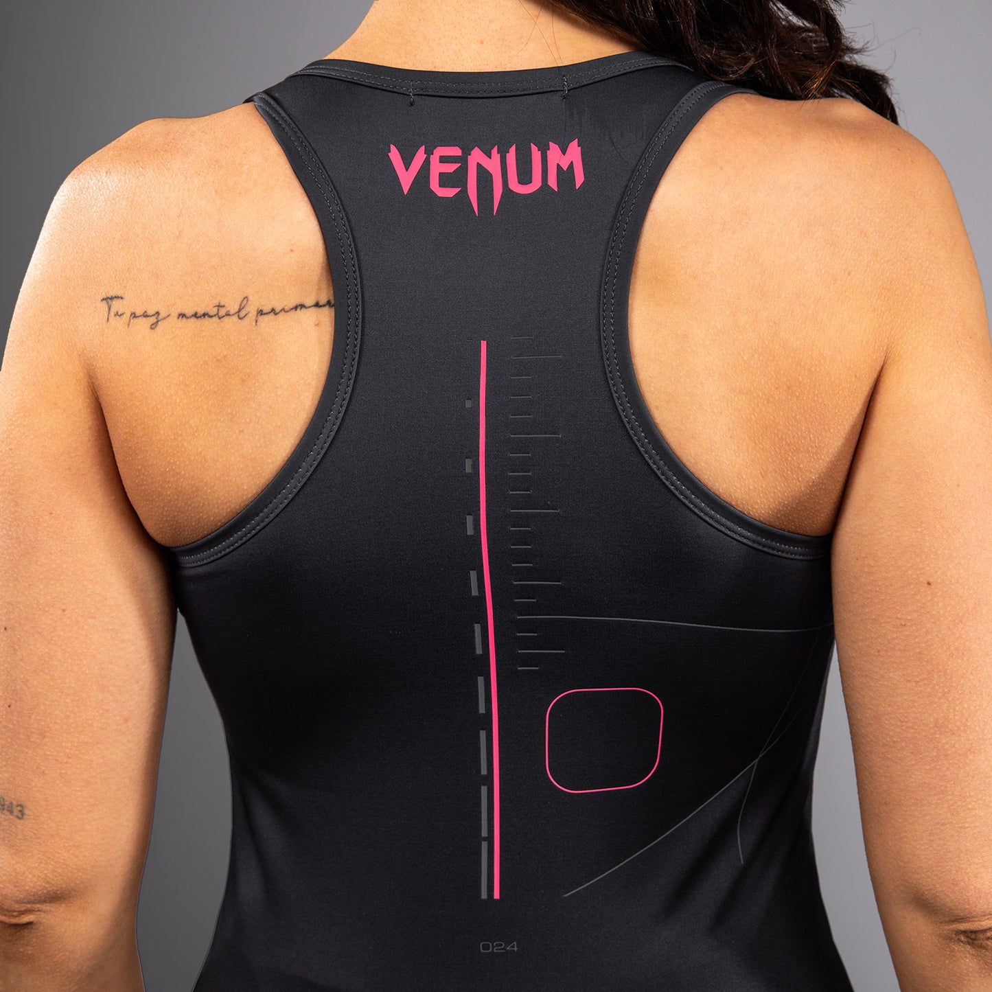 Venum Tactical XT Damestanktop - Zwart/Storm Grijs