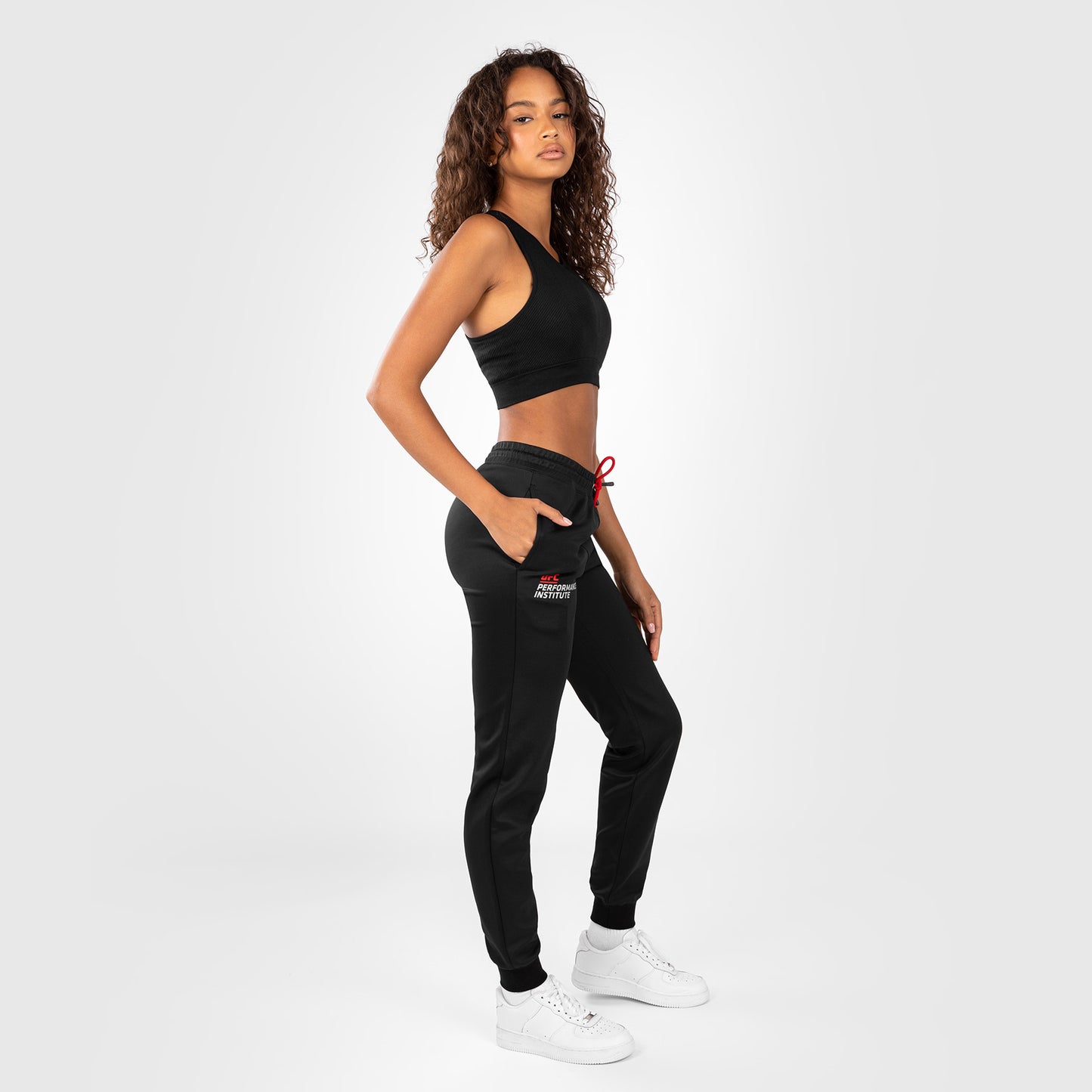 UFC Venum Performance Institute 2.0 Joggingbroek voor Dames - Zwart/Rood