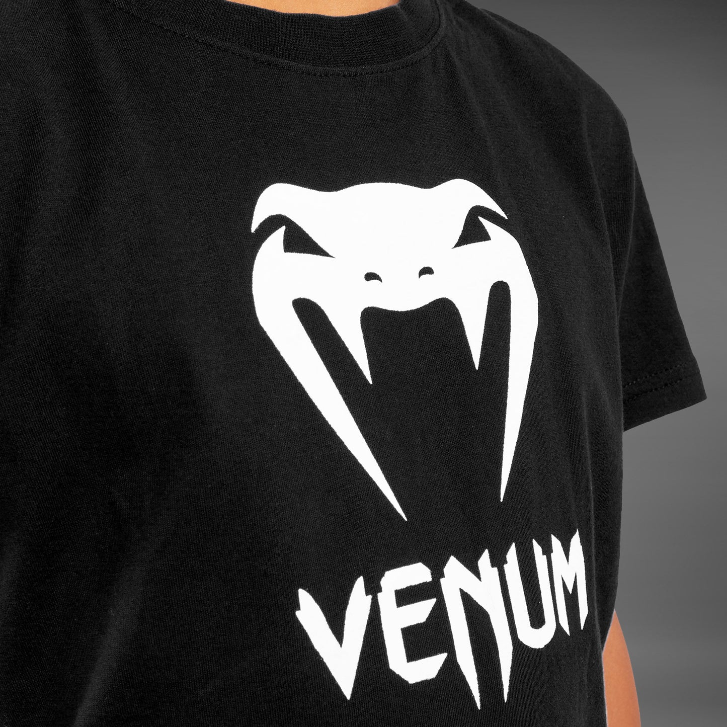 Venum Classic T-shirt - Kinderen - Zwart