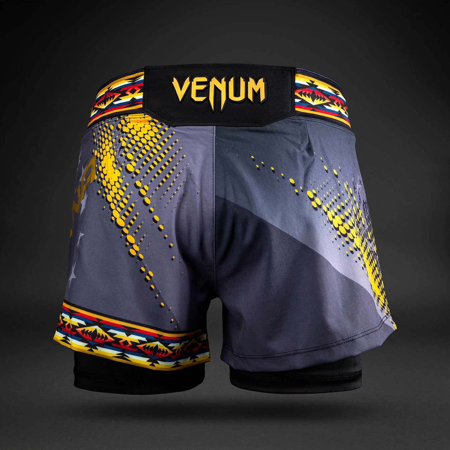 UFC Unrivaled by Venum Julianna Peña Dames short Fit Fight Short - Zwart