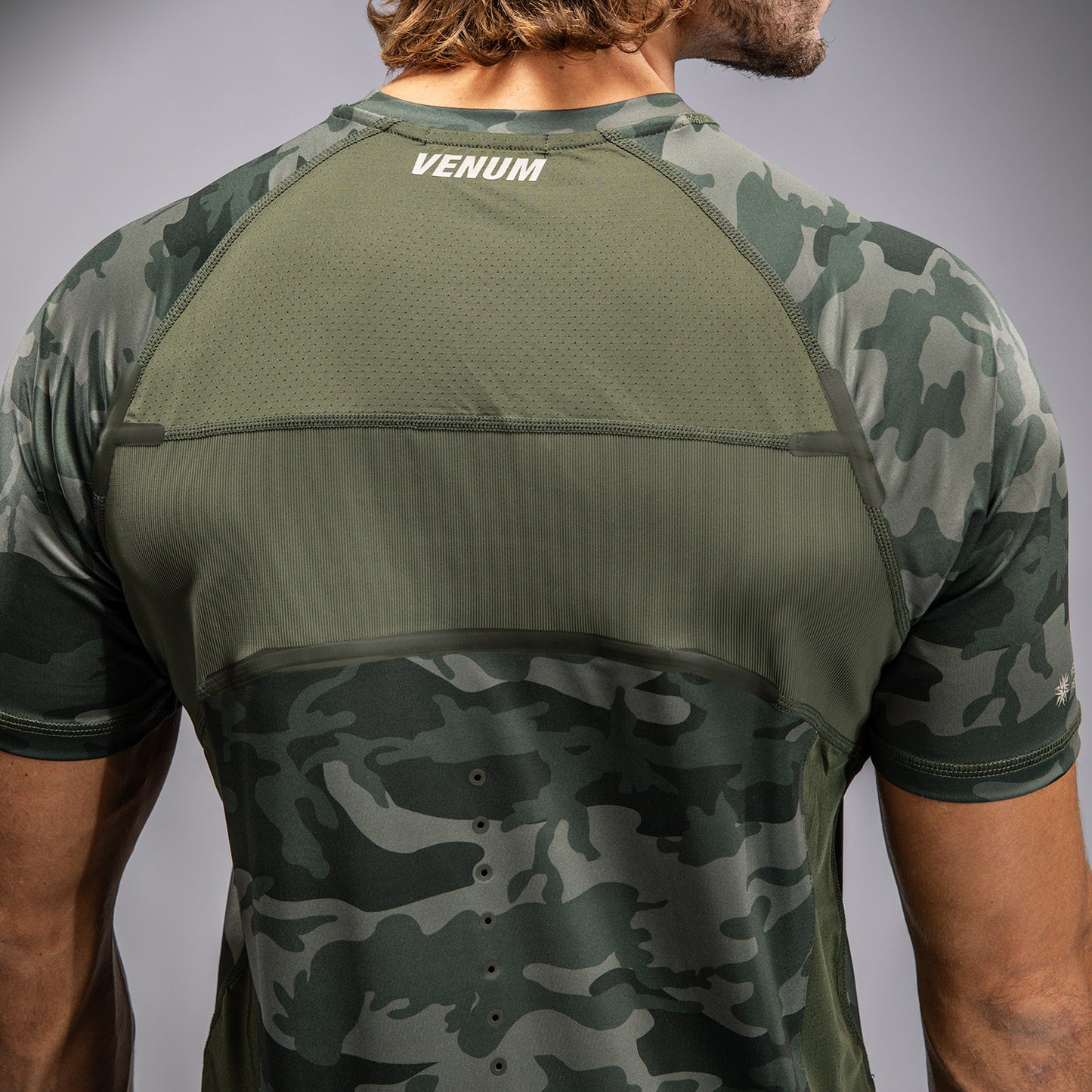 Venum G-Fit Air T-Shirt Heren Dry-Tech - Legergroen