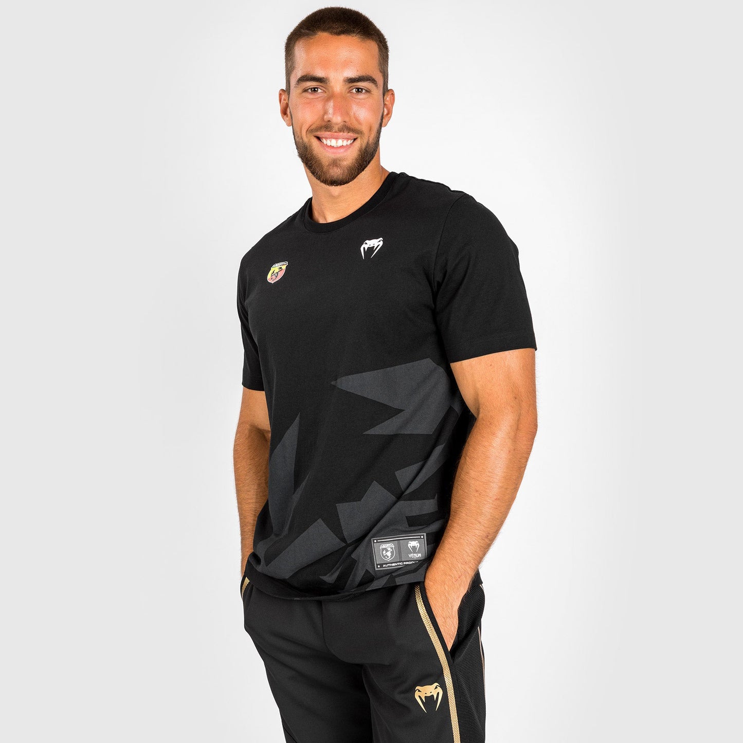 Venum Abarth #1 T-shirt - zwart/goud