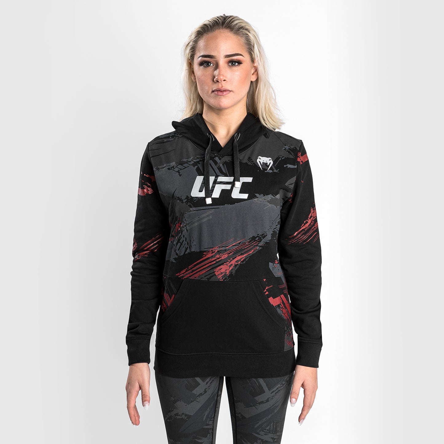 UFC Venum Authentic Fight Week 2.0 Sweatshirt met capuchon - Voor Dames - Zwart