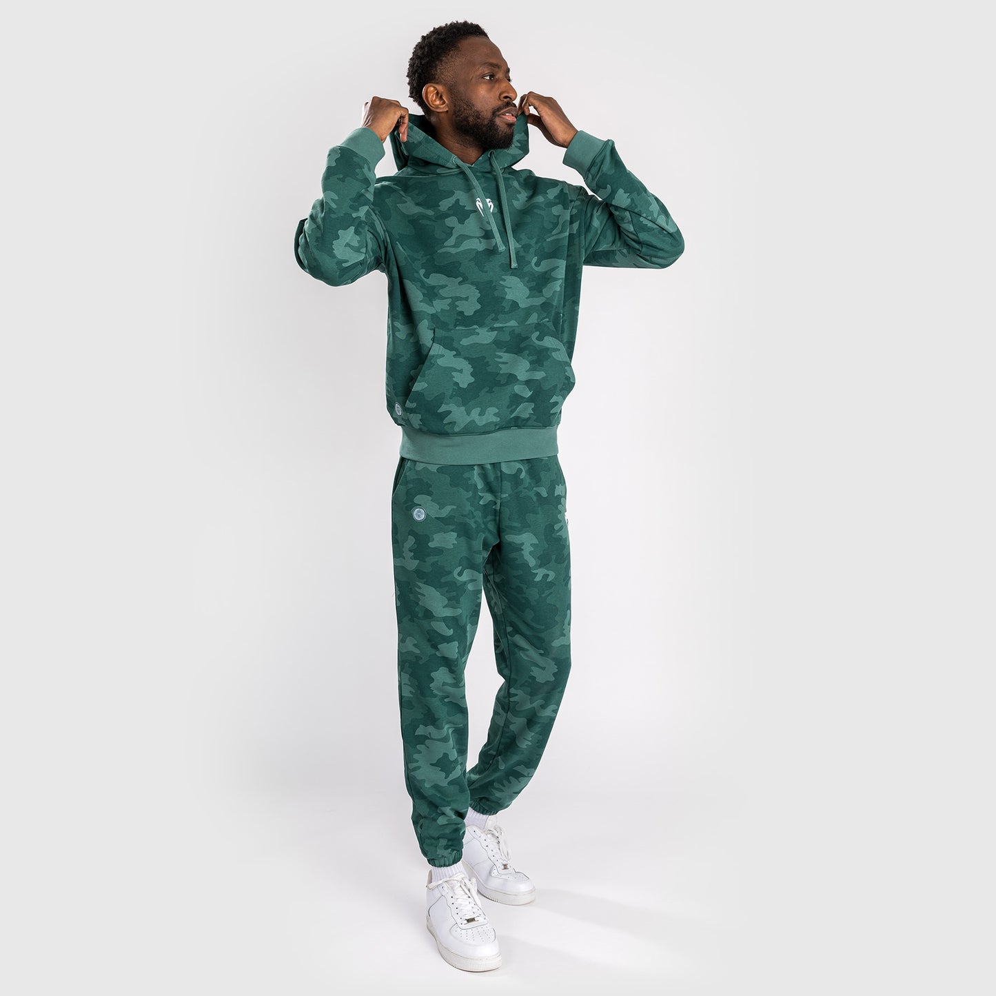 Venum Vortex XL Heren Hoodie - Turquoise Camo