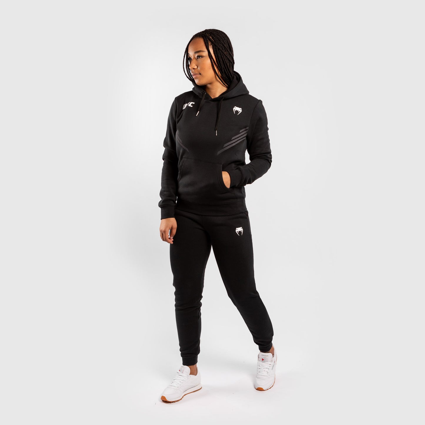 UFC Venum Replica Dameshoodie - Zwart
