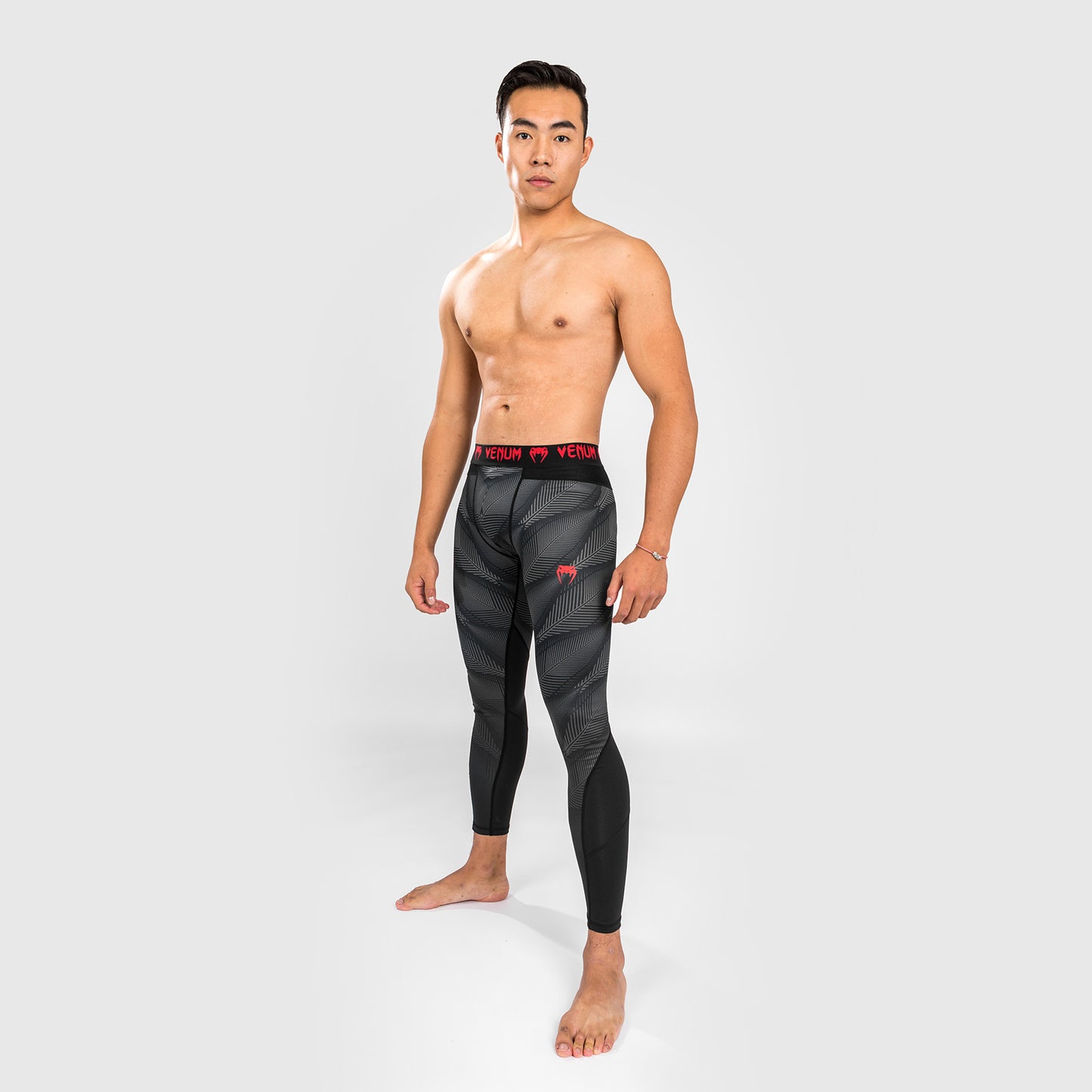 Venum Phantom Compressiebroek - Zwart/Rood