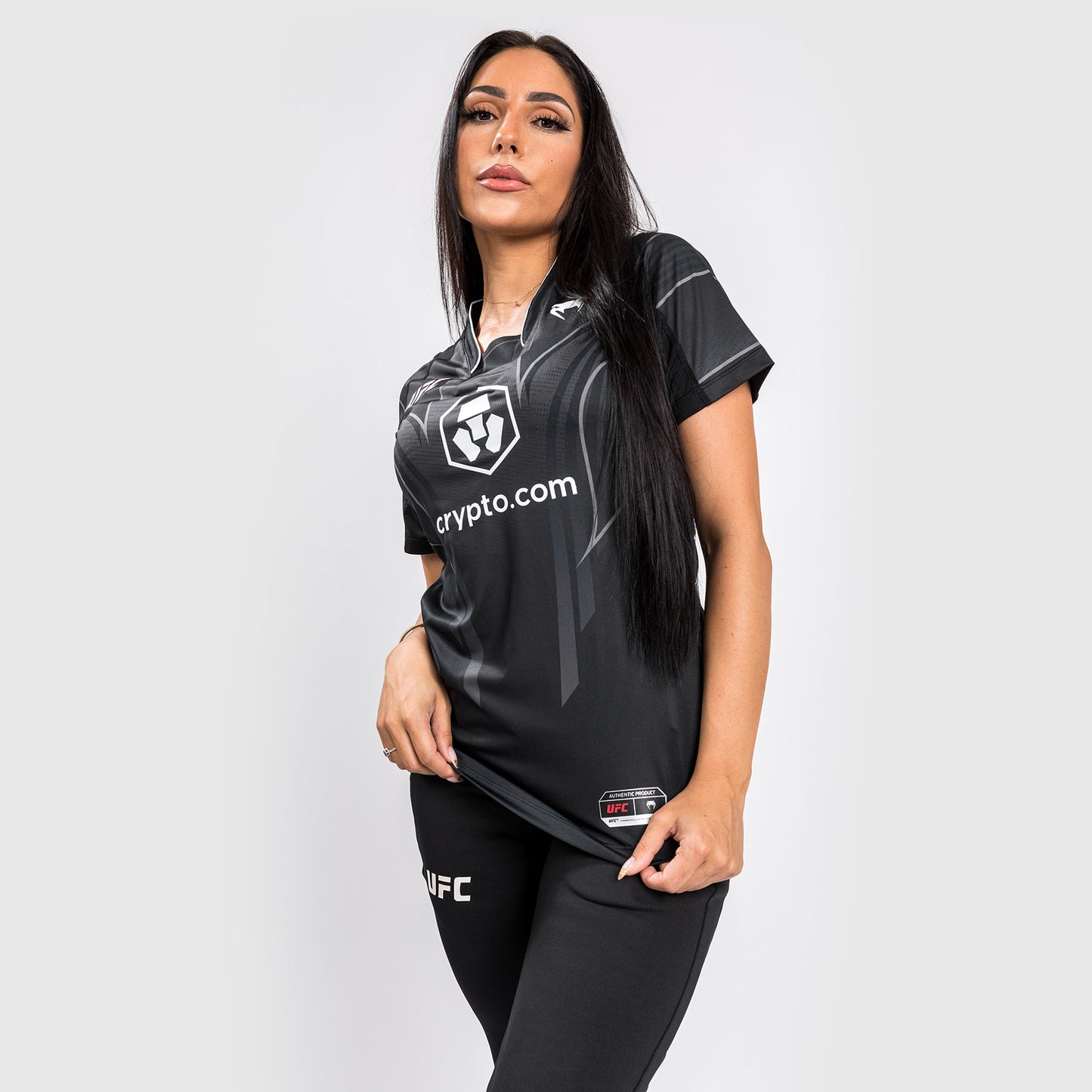 UFC Venum Authentic Fight Night 2.0 Vrouwen Walkout Jersey - Wit