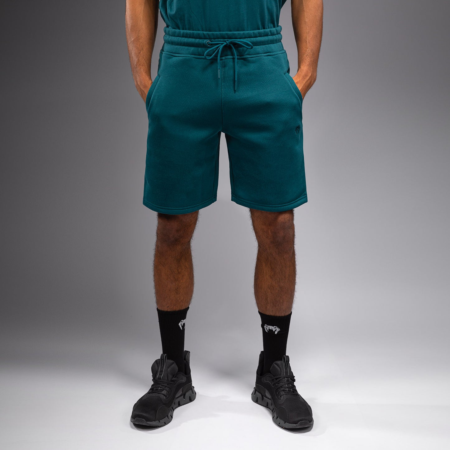 Venum Silent Power Katoenen Shorts - Paon Green