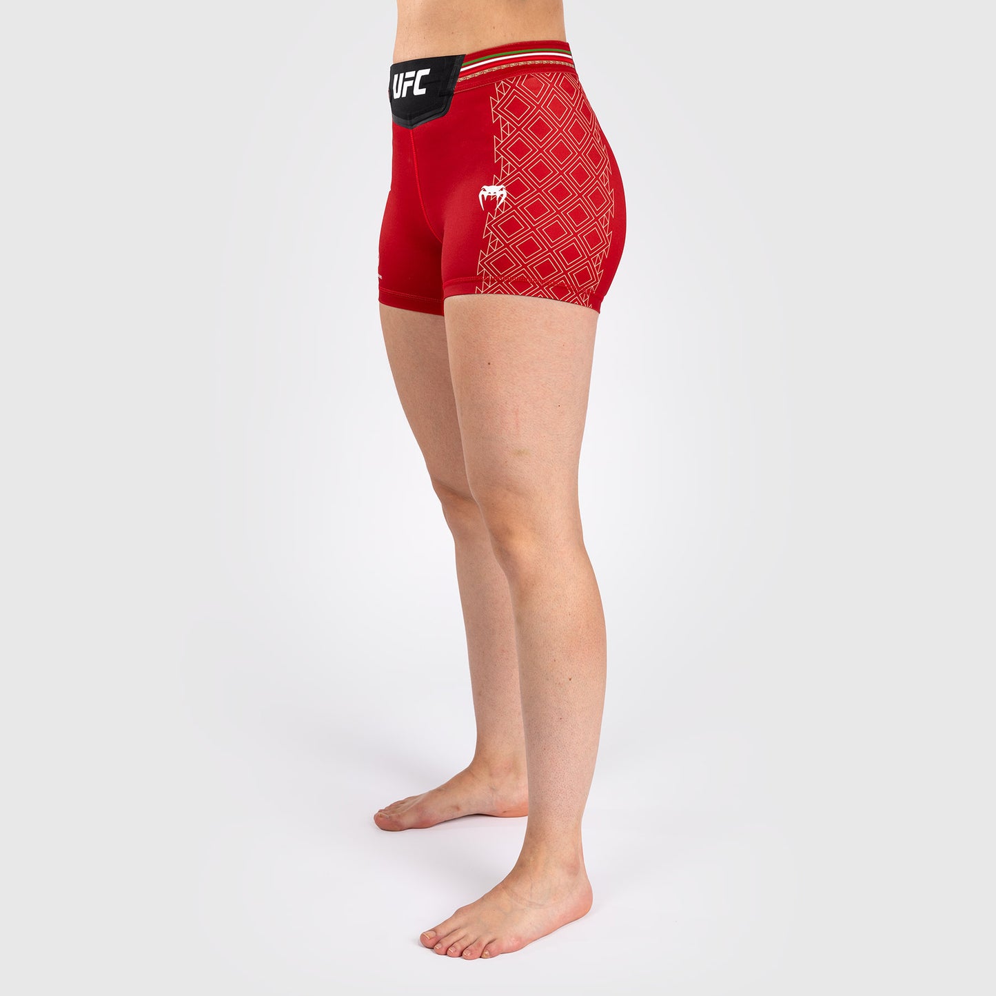 Noche UFC by Venum Authentic Fight Night Dames Vale Tudo Short - Short Fit - Rood