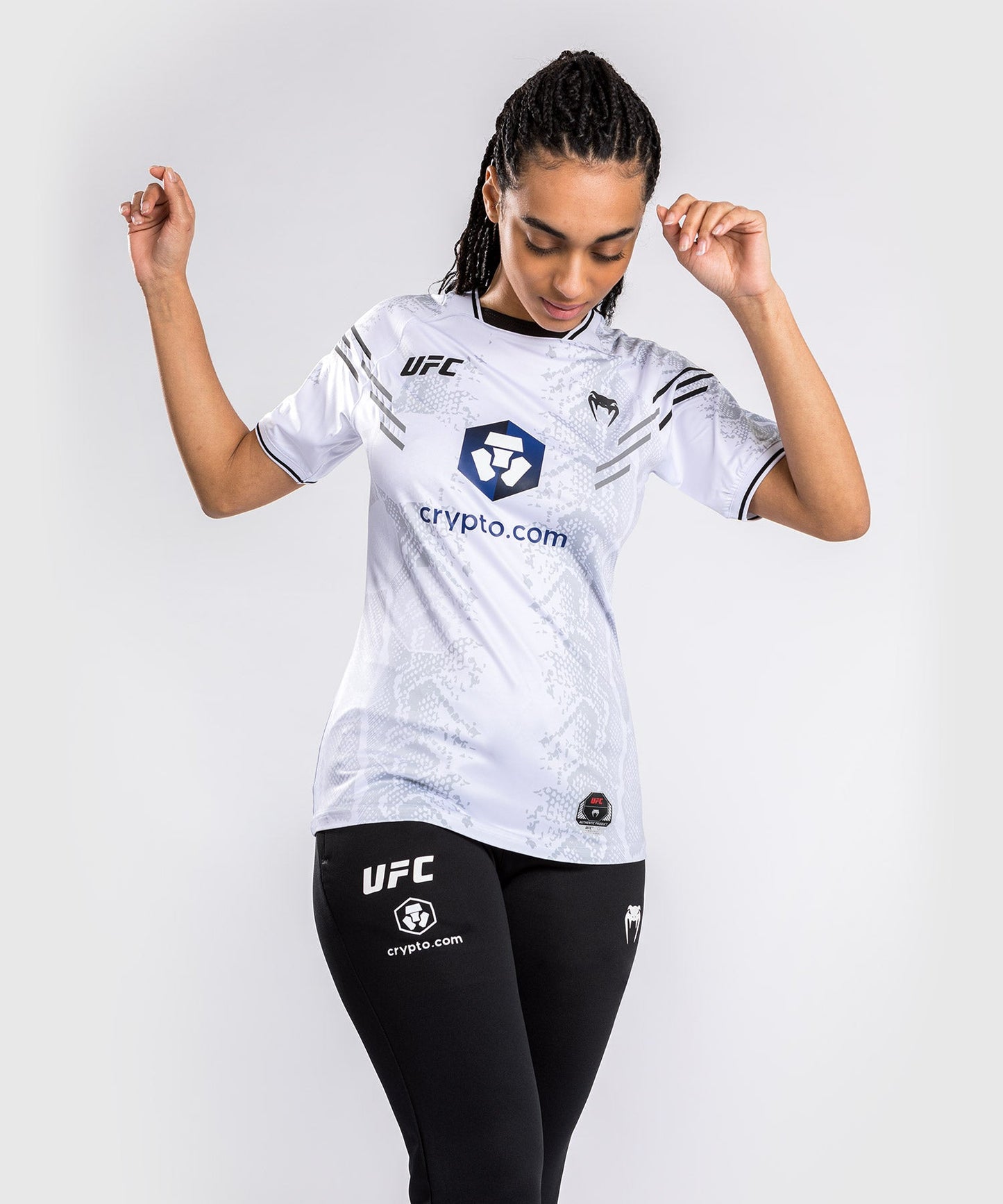 UFC Adrenaline by Venum Authentic Fight Night Damestrui Gepersonaliseerd - Bianco