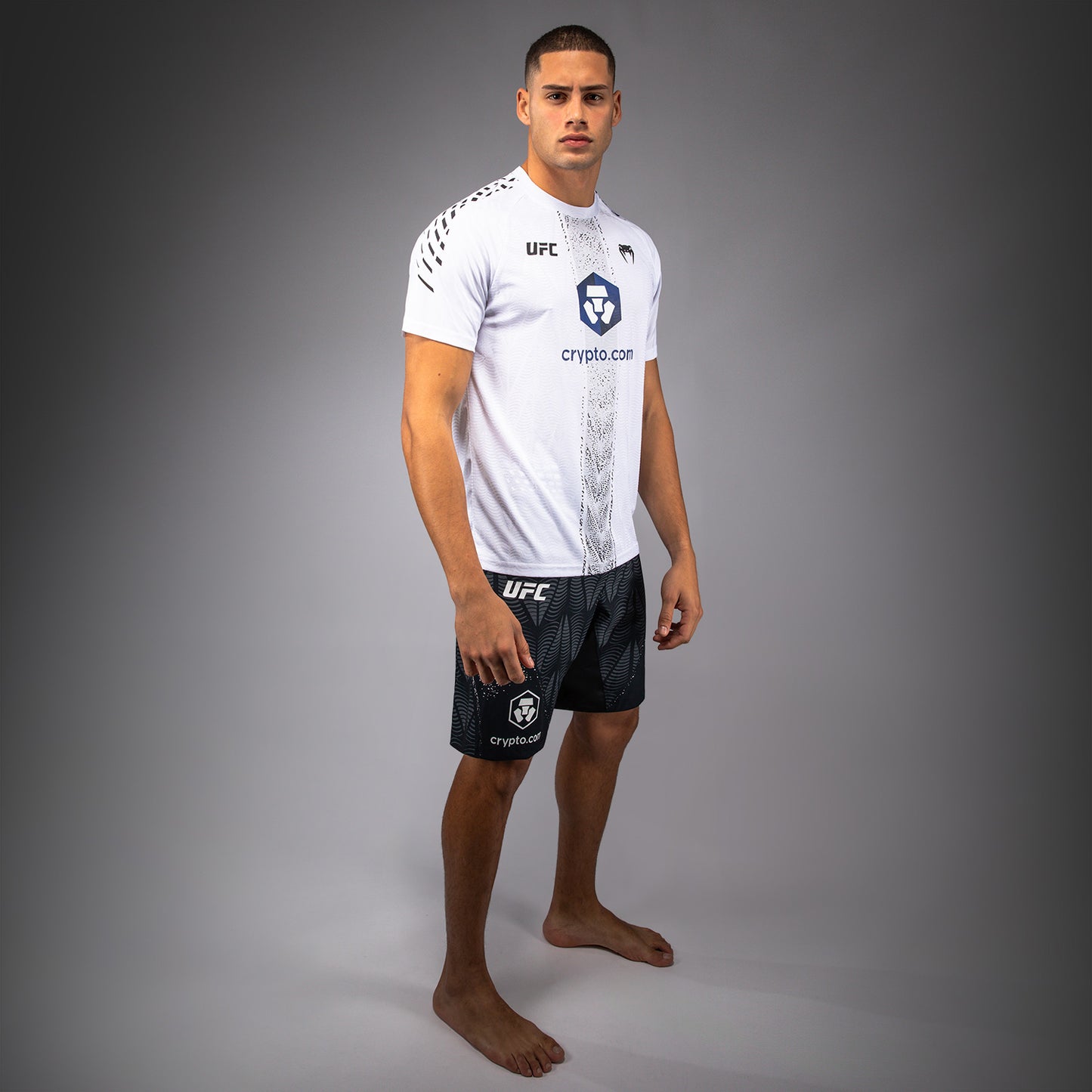 UFC Zenith by Venum Authentic Fight Night Officieel Walkout-shirt Heren - Wit