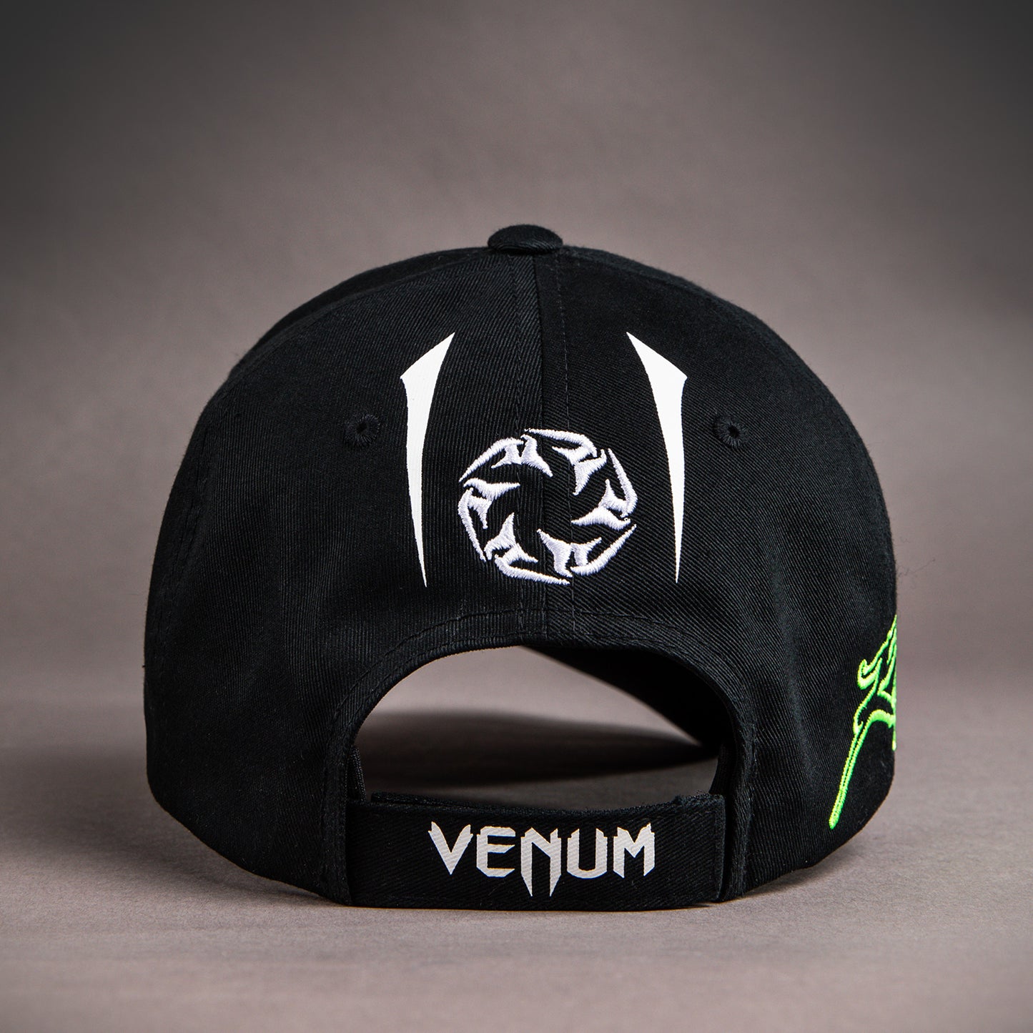 Venum x Bud Racing Pet - Zwart/Wit/Limoengroen