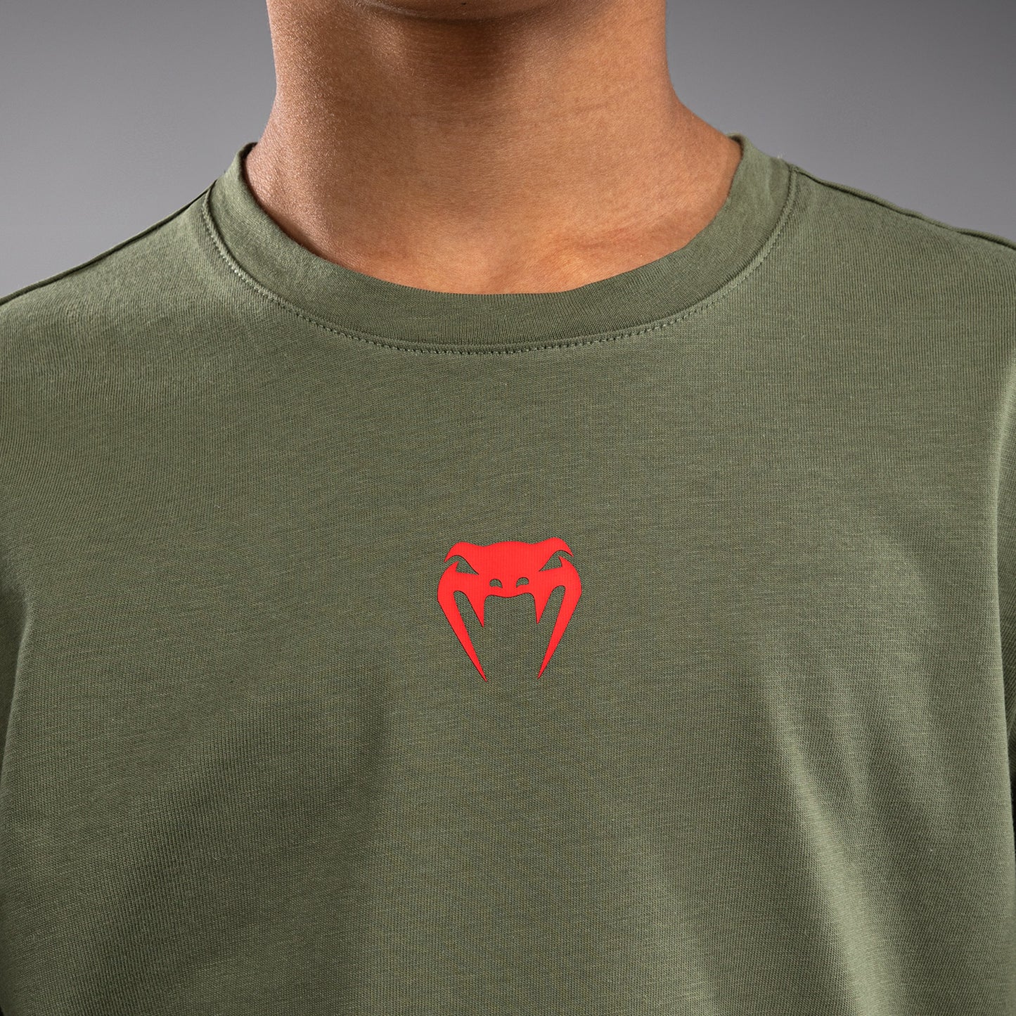 Venum Contender T-shirt voor Kinderen - Army Green/Orange