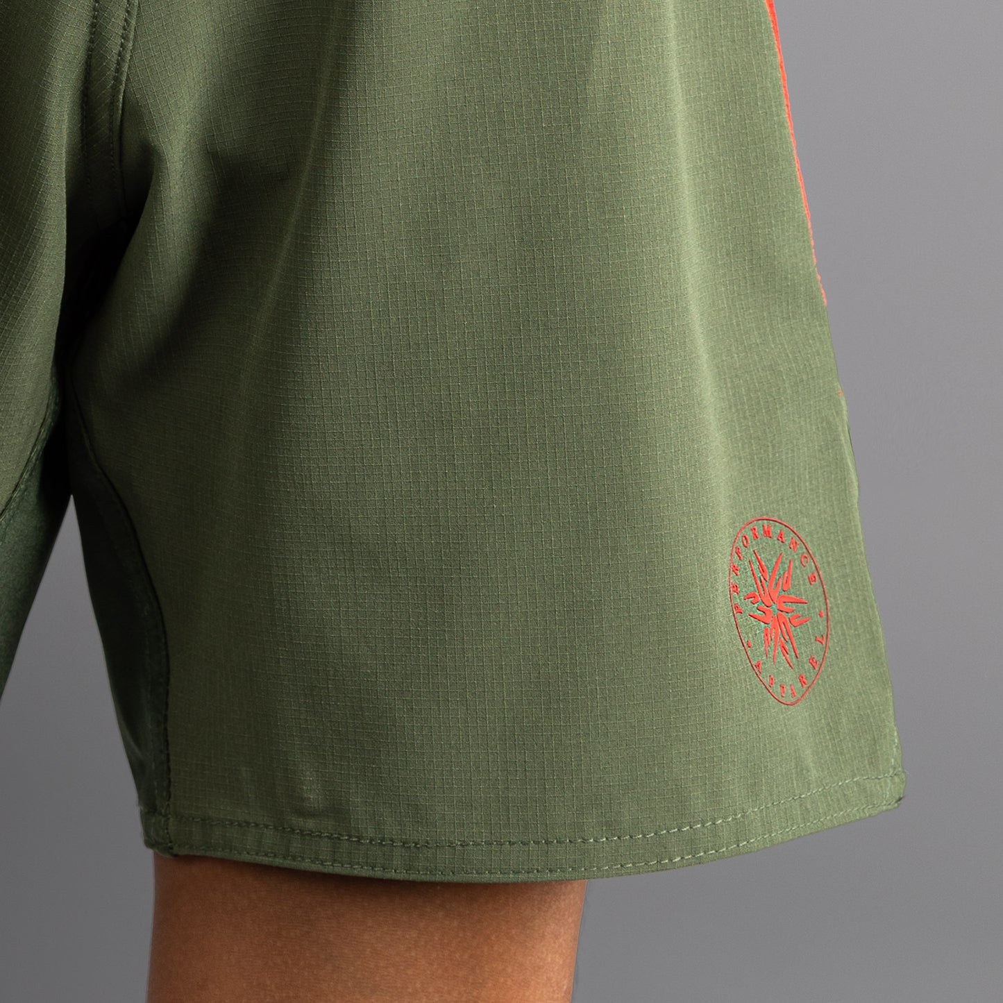 Venum Light Fightshorts voor Kinderen - Army Green/Orange