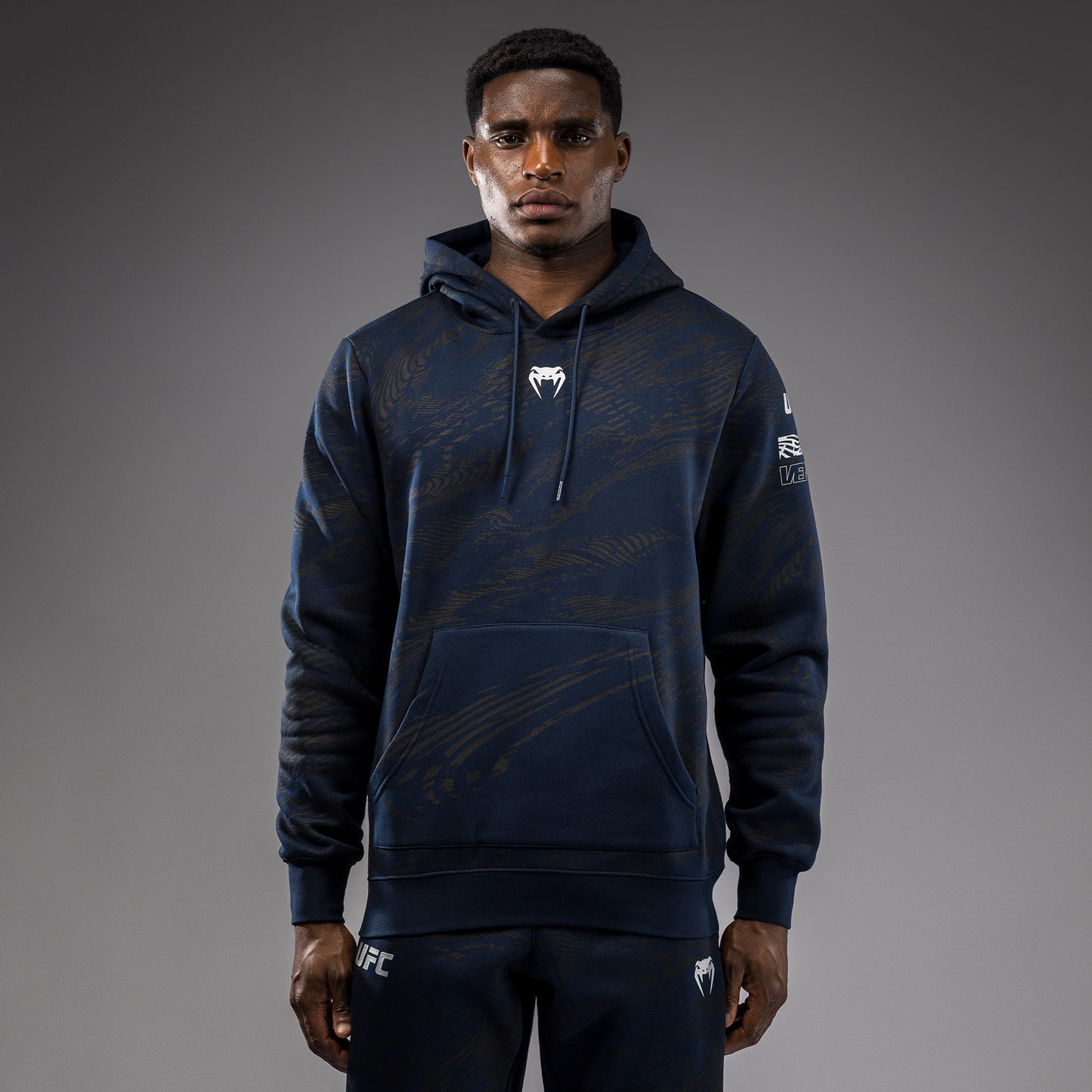 UFC Fusion by Venum Fight Week Hoodie voor Heren - Oceaanblauw