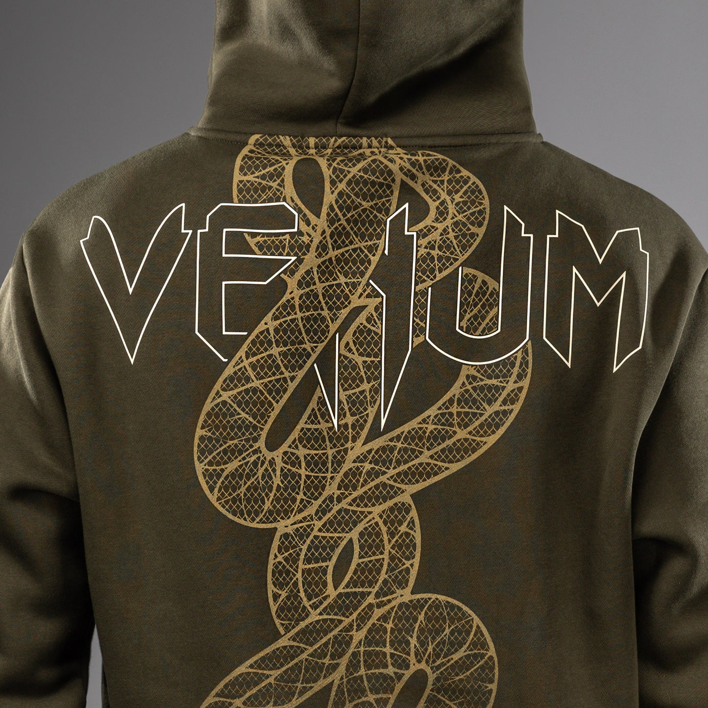 Venum Serpenti Hoodie – Khaki/Bronze/Ivoor