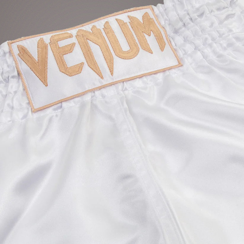 Venum Classic Muay Thai Shorts - Wit/Goud