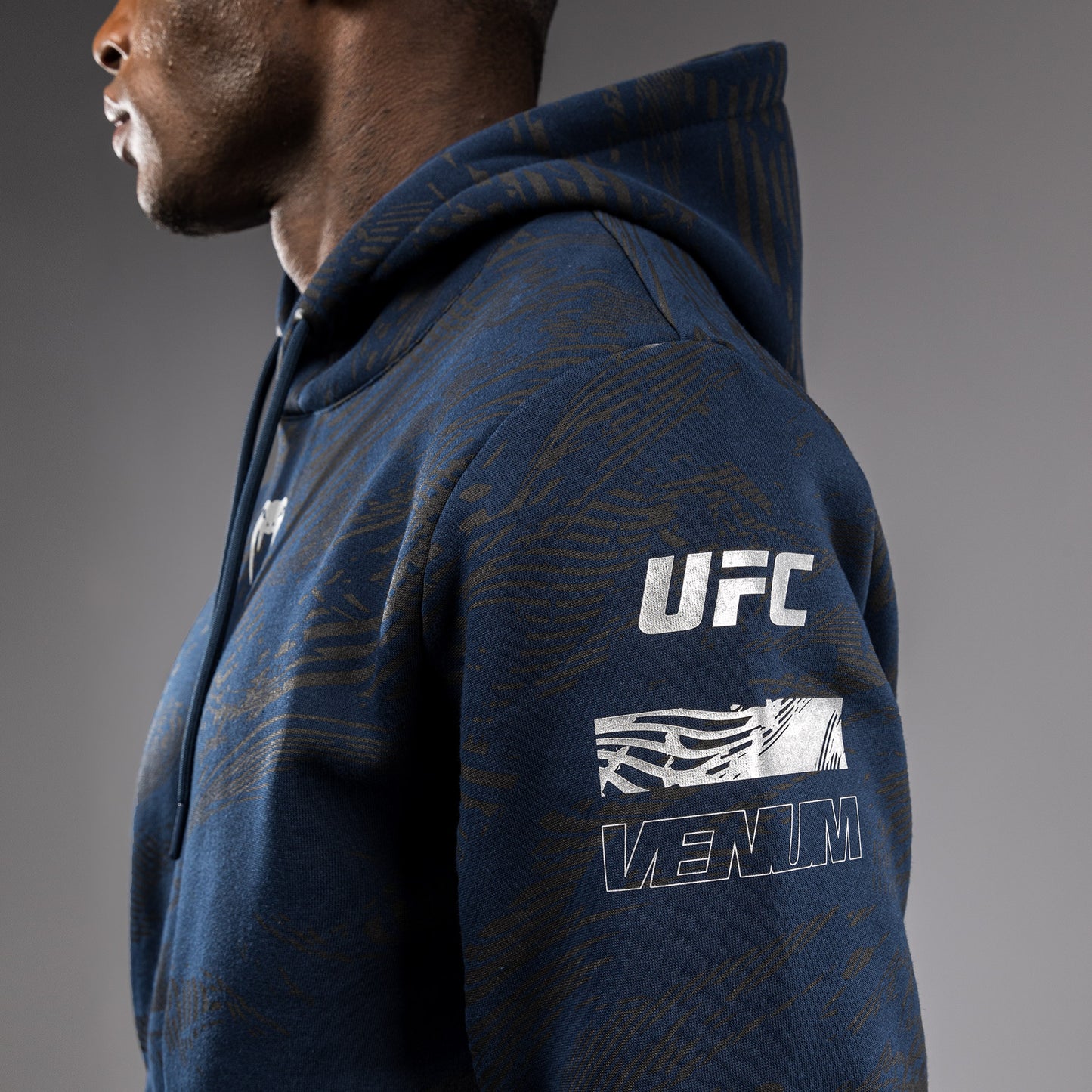 UFC Fusion by Venum Fight Week Hoodie voor Heren - Oceaanblauw
