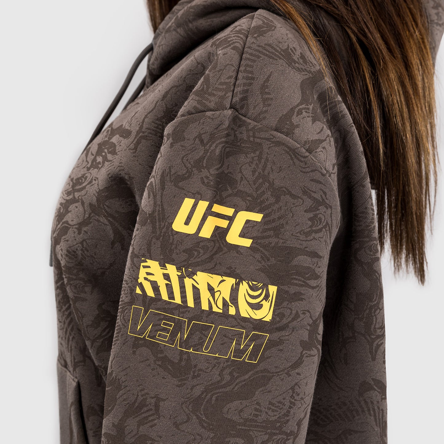 UFC Fusion by Venum Fight Week Hoodie voor Dames - Earthen Brown