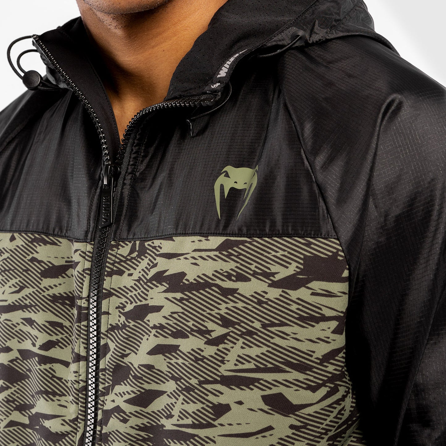 Venum Laser XT Hoodie - Zwart/Boscamouflage