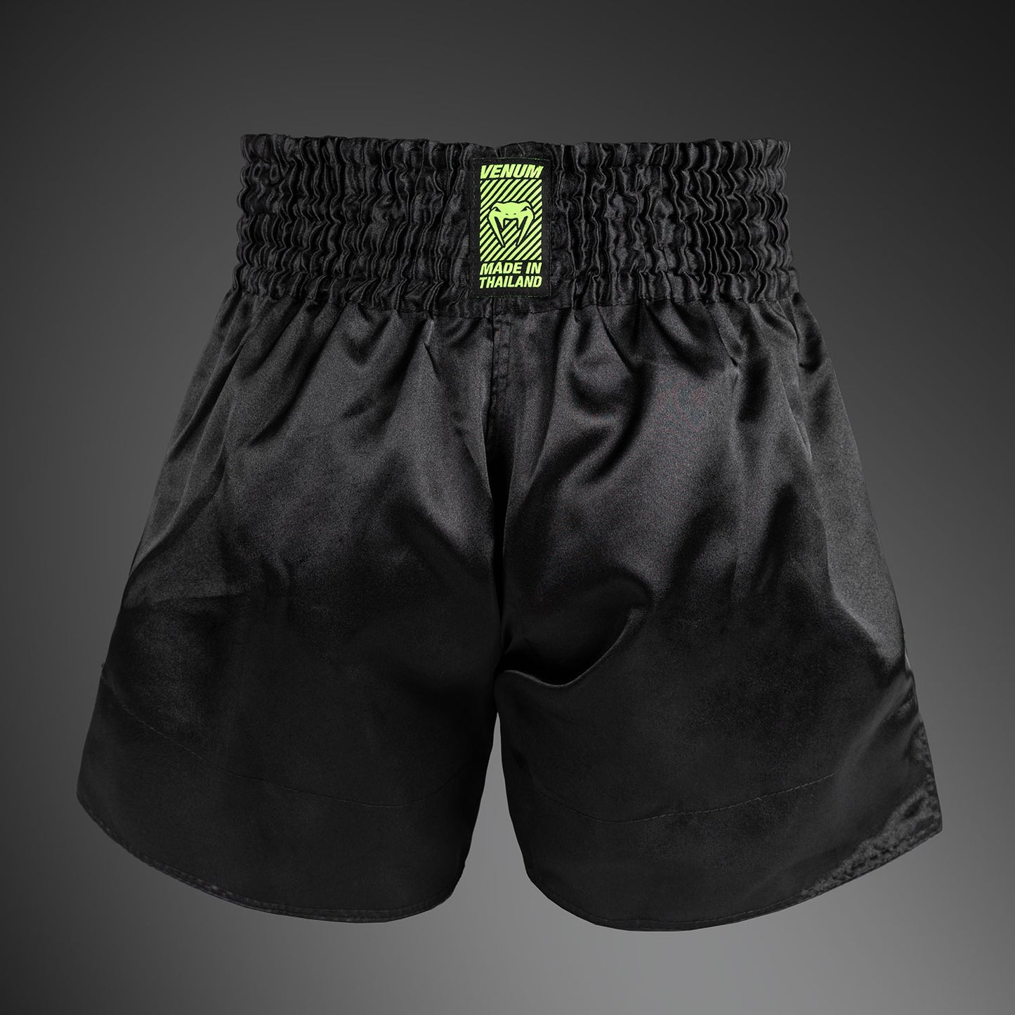 Venum Classic Evo Muay Thai Shorts - Zwart/Neon Geel