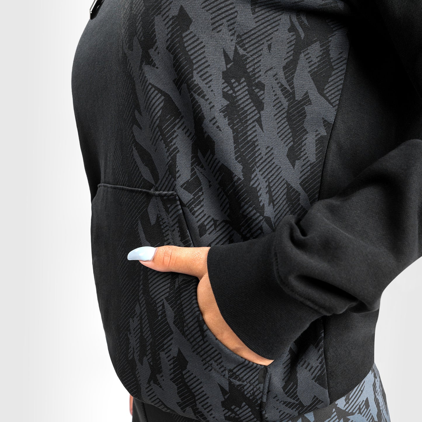 UFC Venum Authentic Fight Week Pullover Hoodie voor dames - Zwart