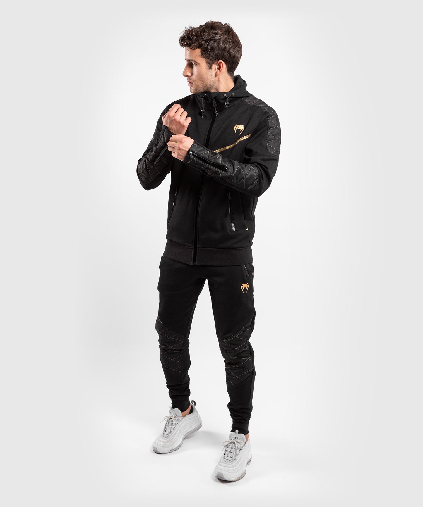 Venum Laser Evo Hoodie - Zwart/Goud