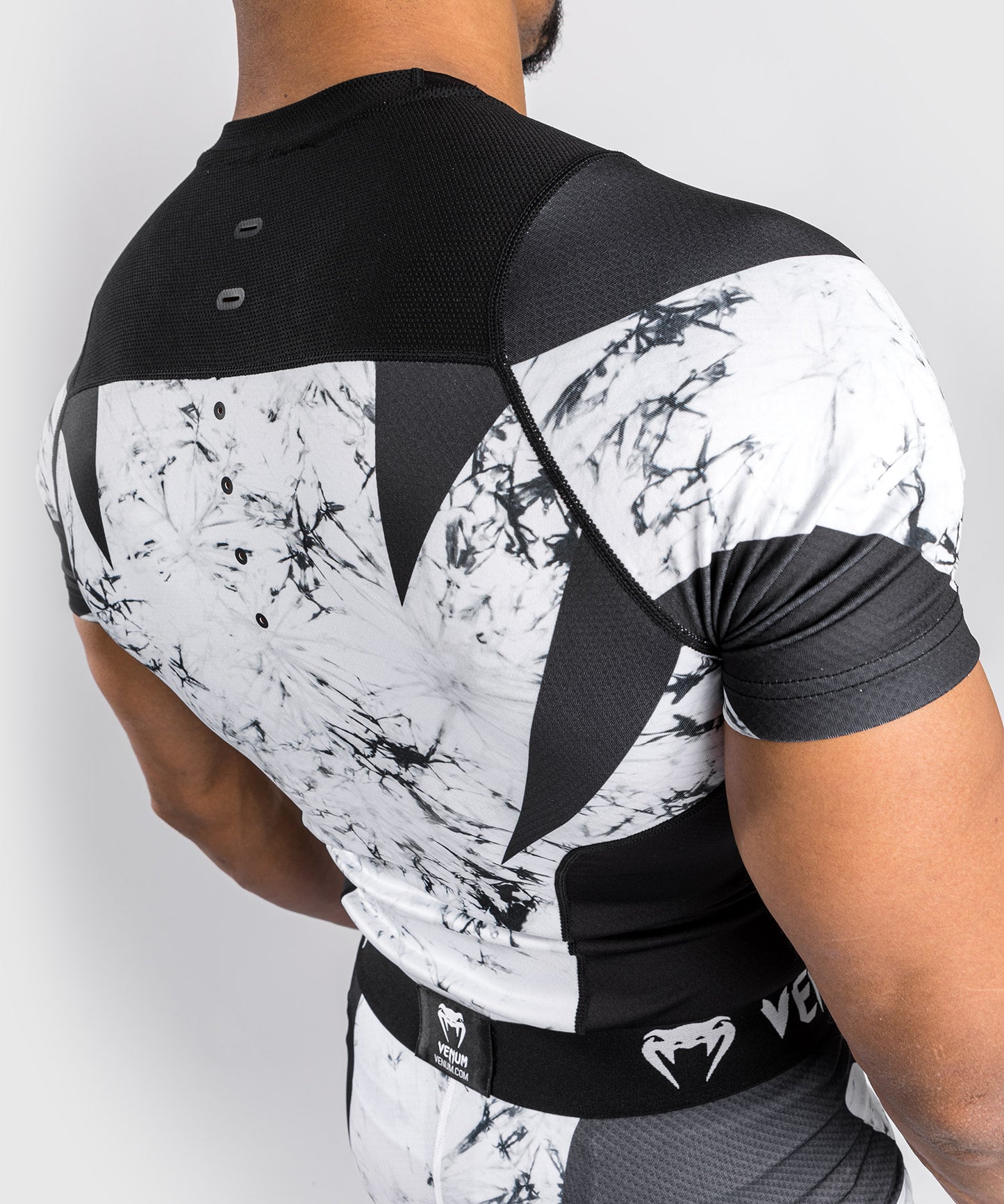 Venum G-Fit Marble Compressie T-Shirt - Korte Mouwen - Marble