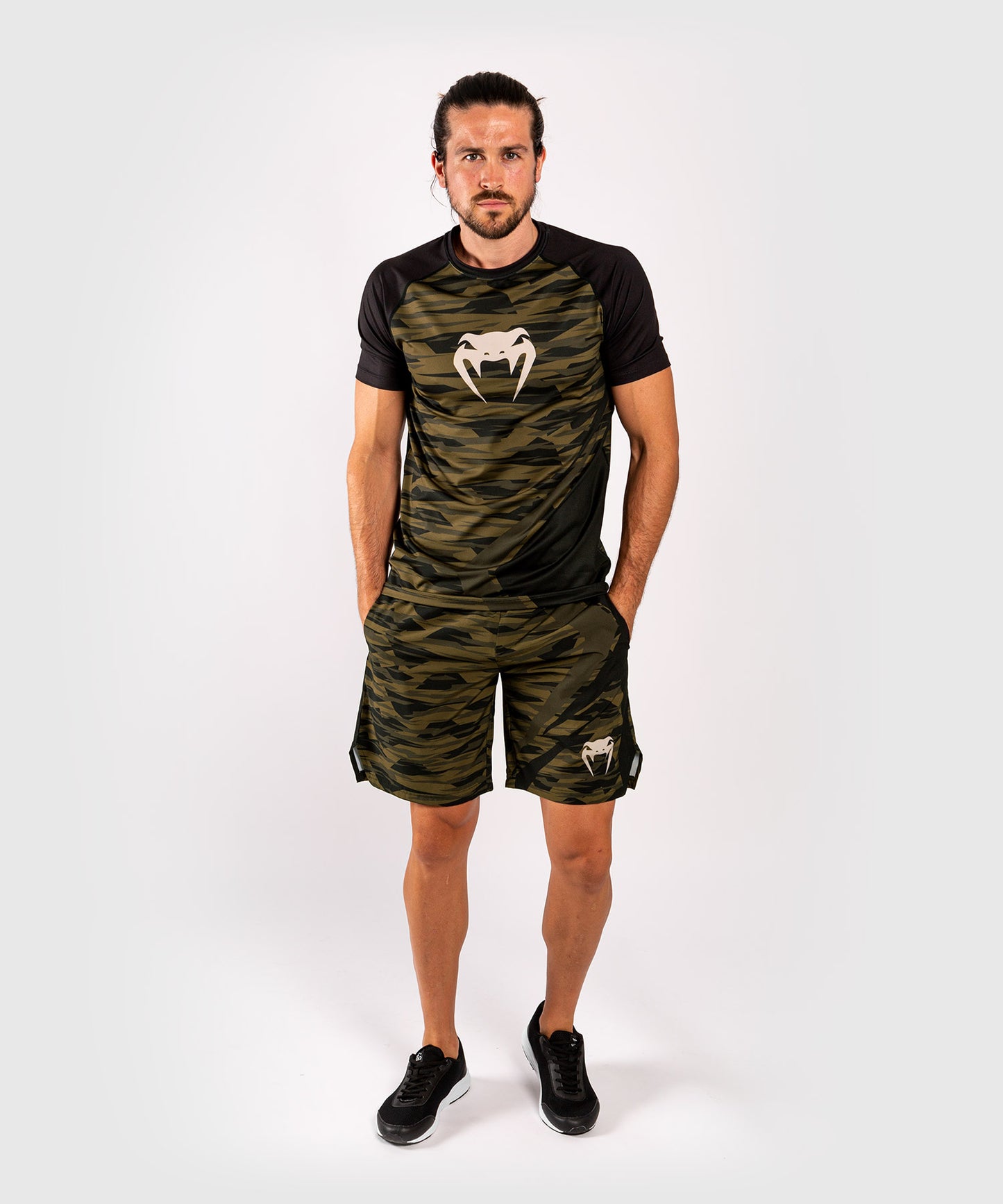 Venum Contender 5.0 Dry-Tech-T-shirt - Kakicamouflage