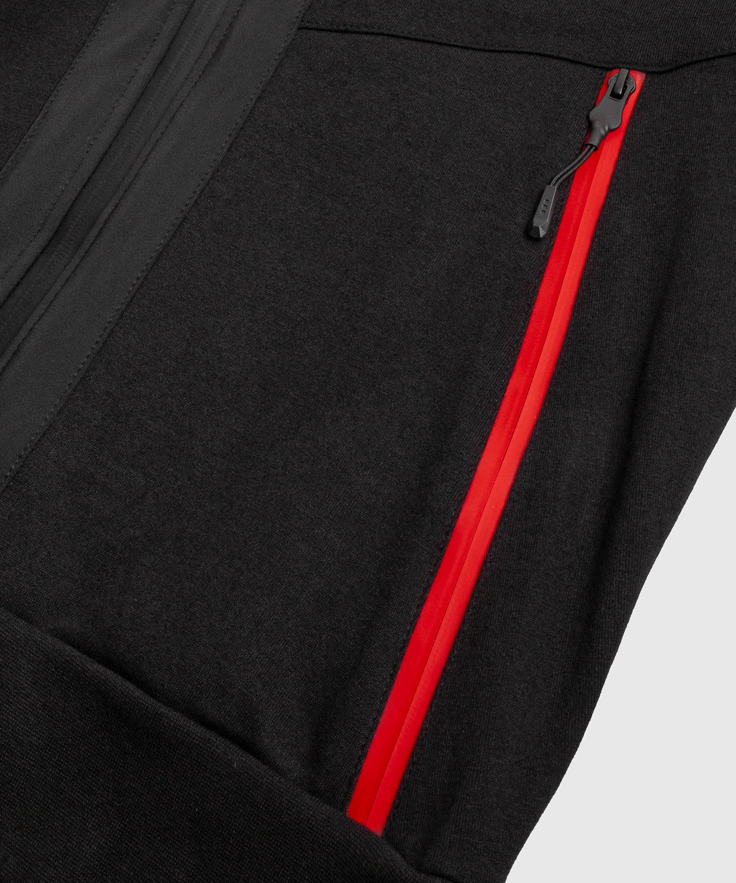 Venum Laser 2.0 Hoodie - Heidegrijs - Zwart/Rood