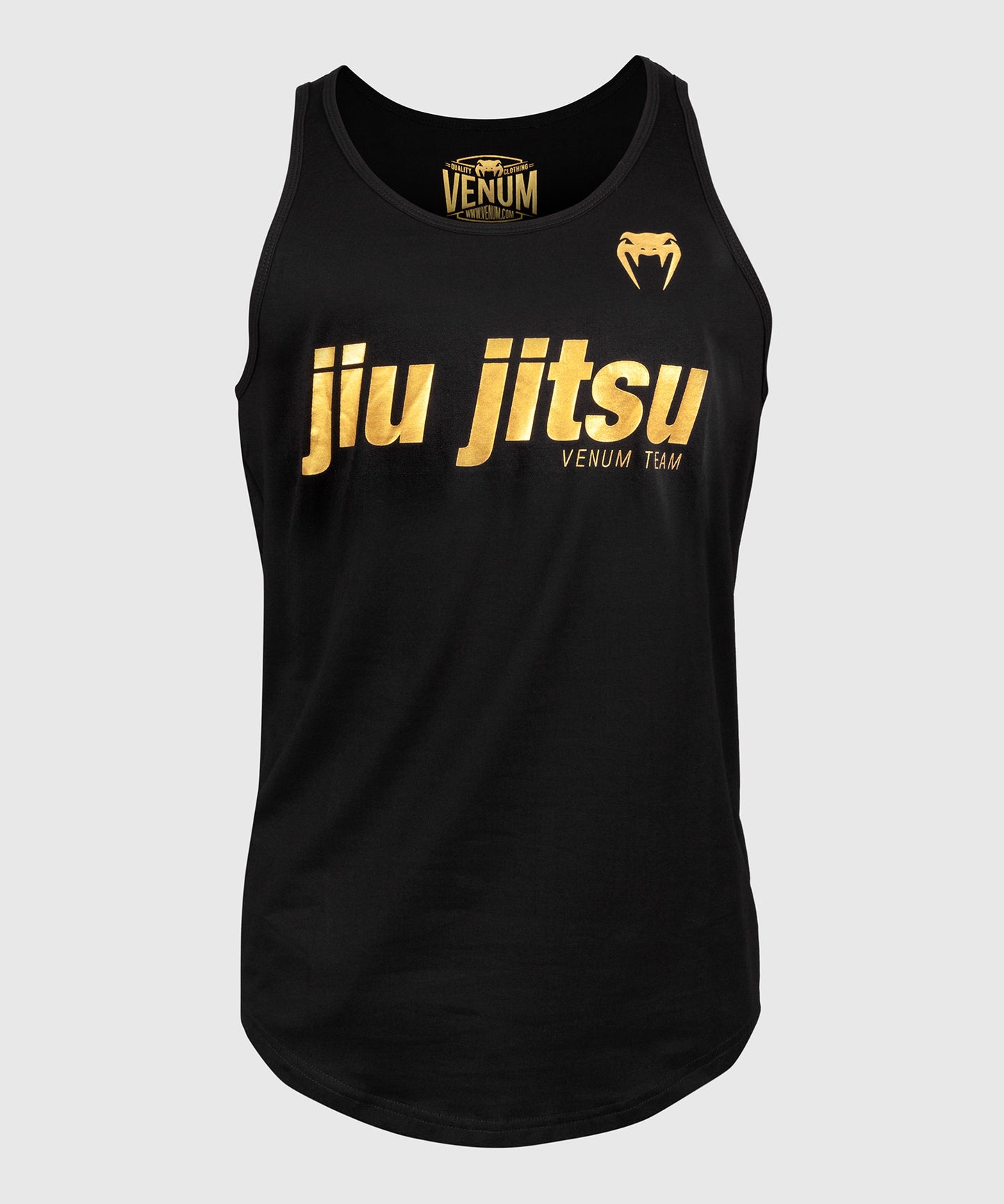 Venu JiuJitsu VT Tanktop - Zwart/Goud