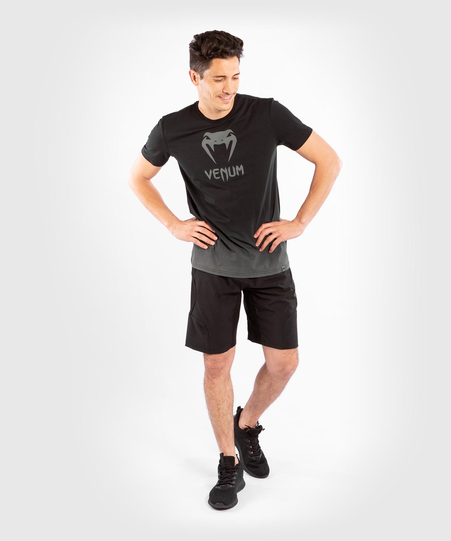 Venum Classic T-shirt - Zwart/Grijs