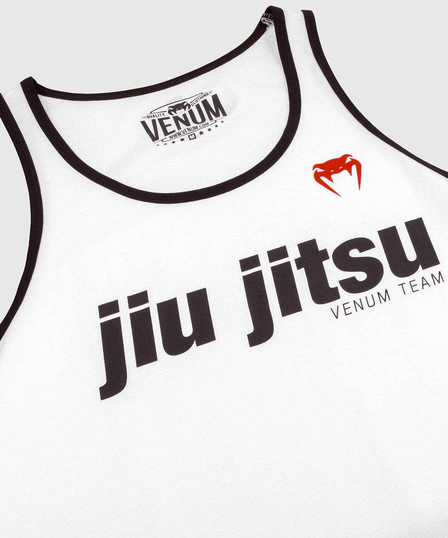 Venu JiuJitsu VT Tanktop - Wit/Zwart