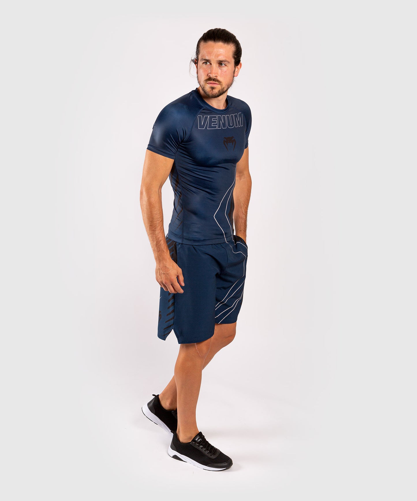 Venum Contender 5.0-sportbroek - blauwe marine / zand