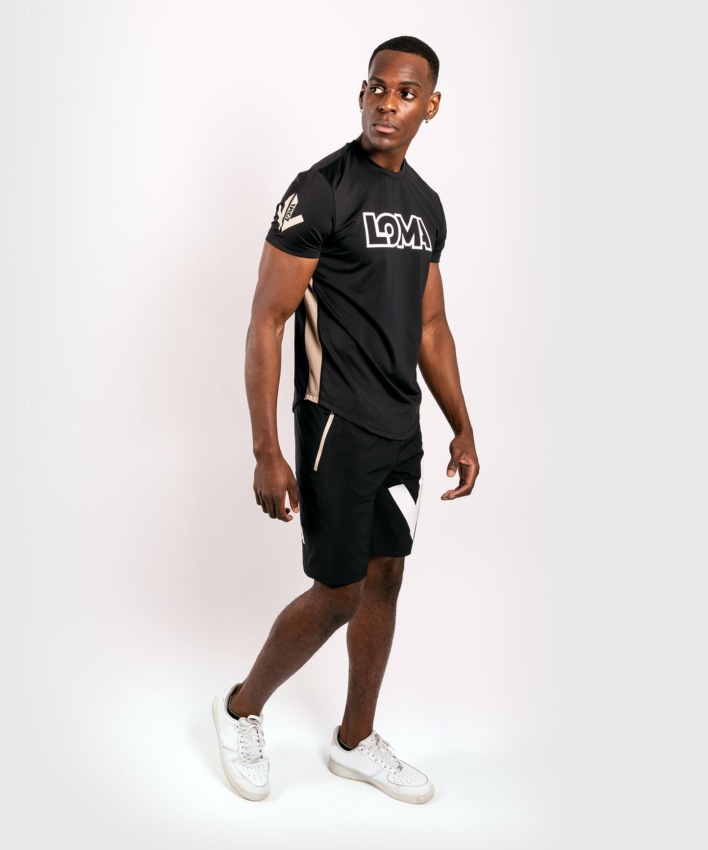 Venum Origins Dry Tech T-shirt - Zwart/Wit
