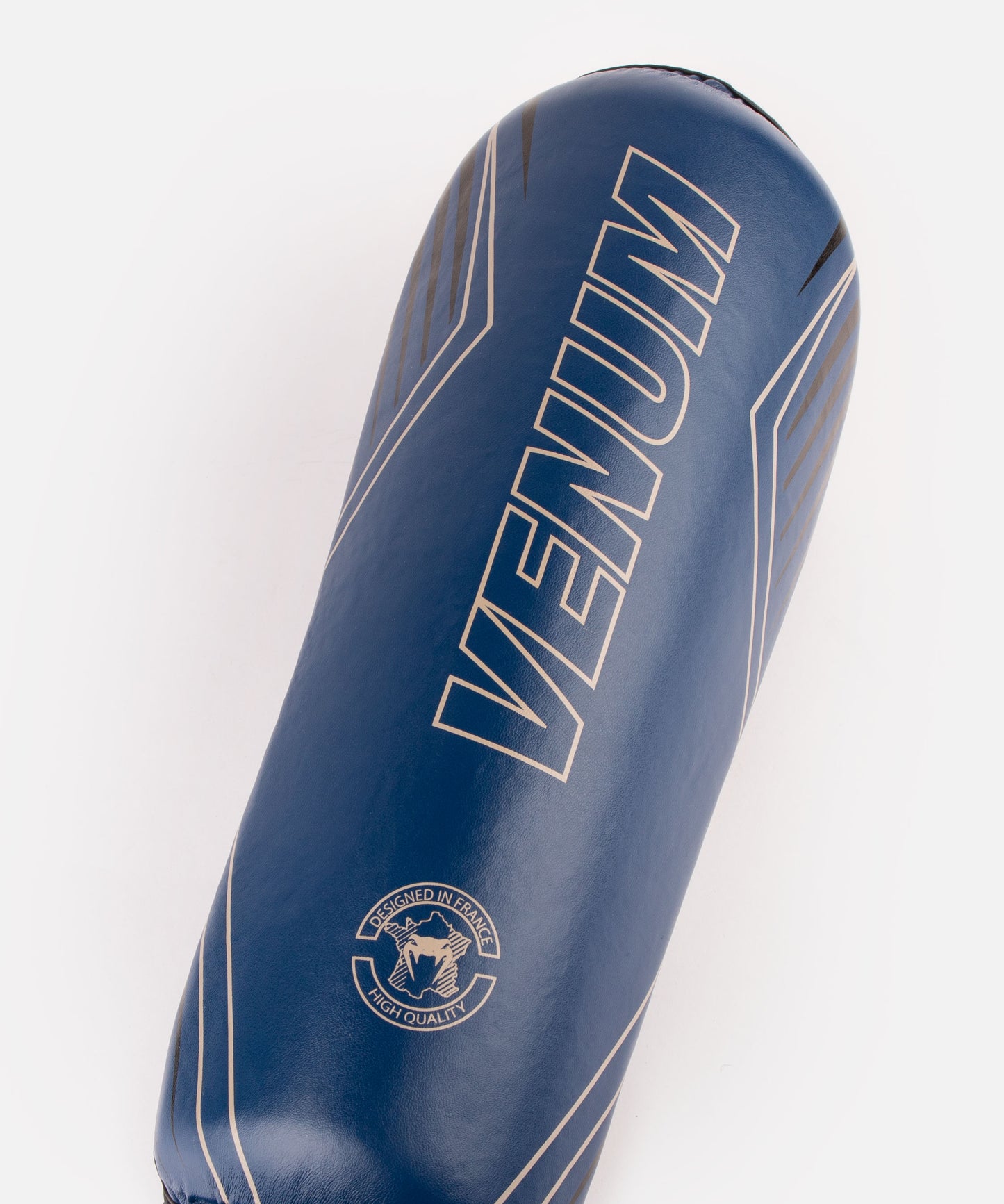 Venum Contender 2.0-scheenbeschermers - blauwe marine / zand