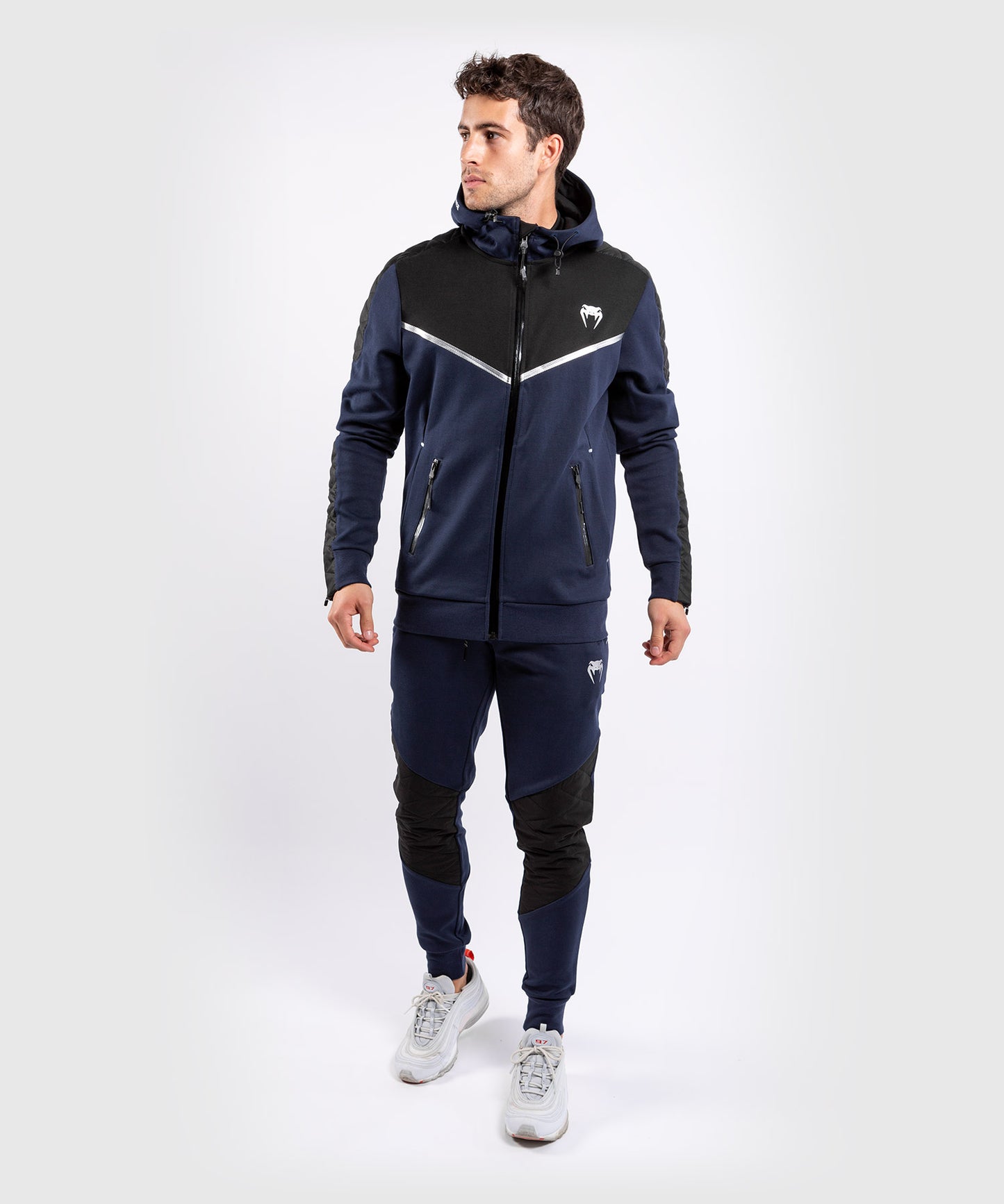 Venum Laser Evo Joggingbroek - Navy/Silver