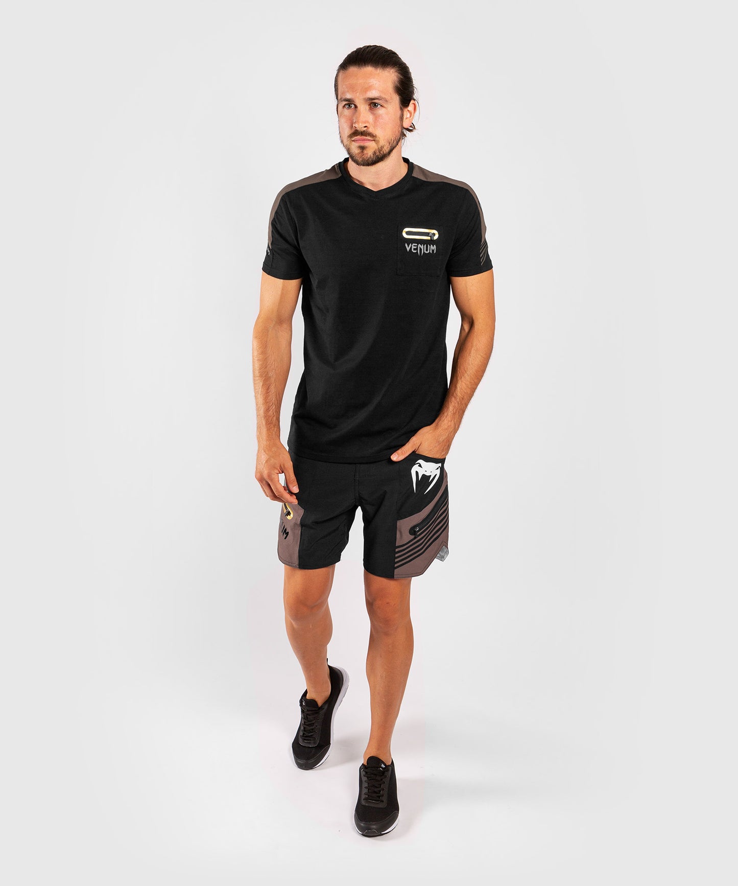 Venum Cargo T-shirt - Zwart/Grijs
