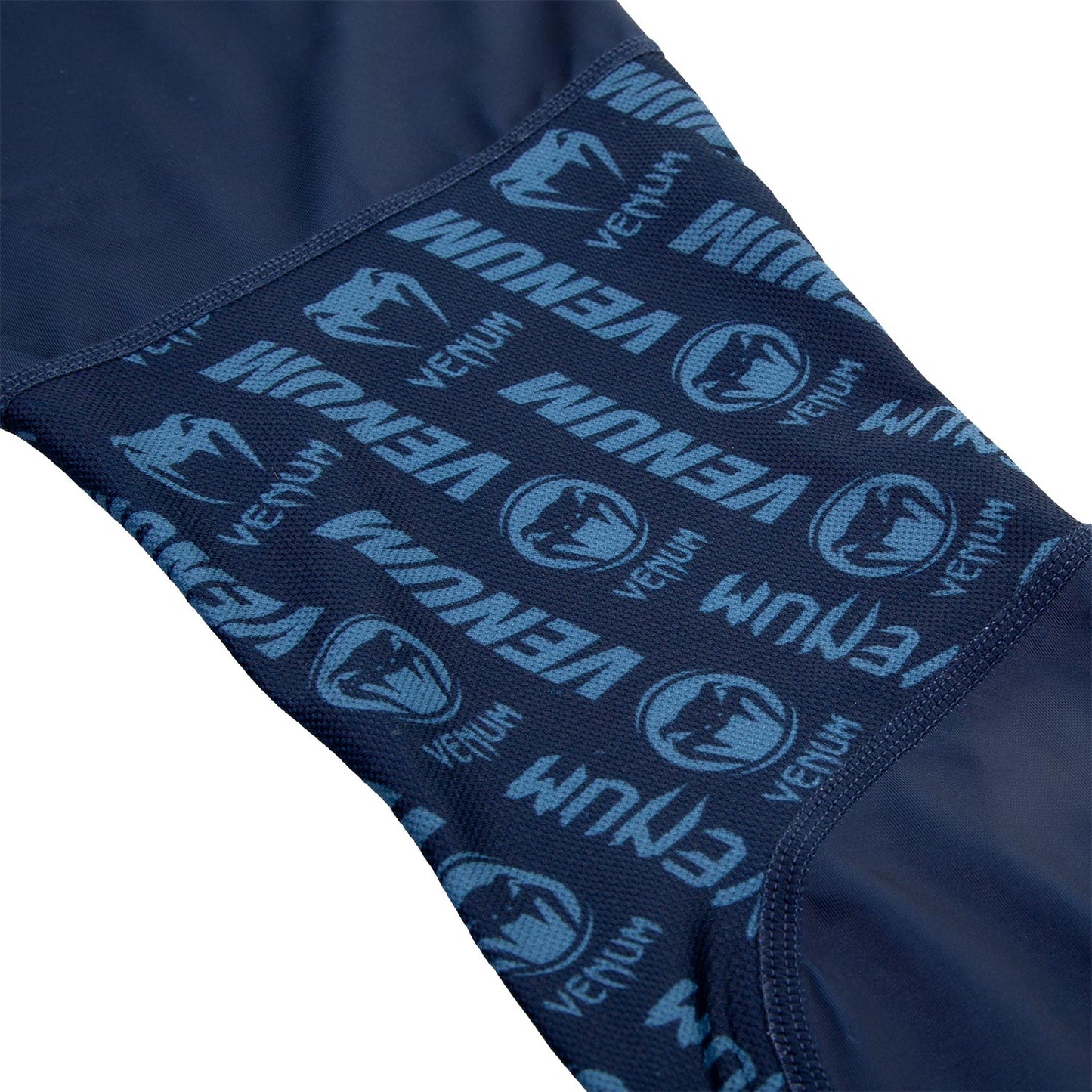 Venum Logos Spats - Marineblauw/Wit